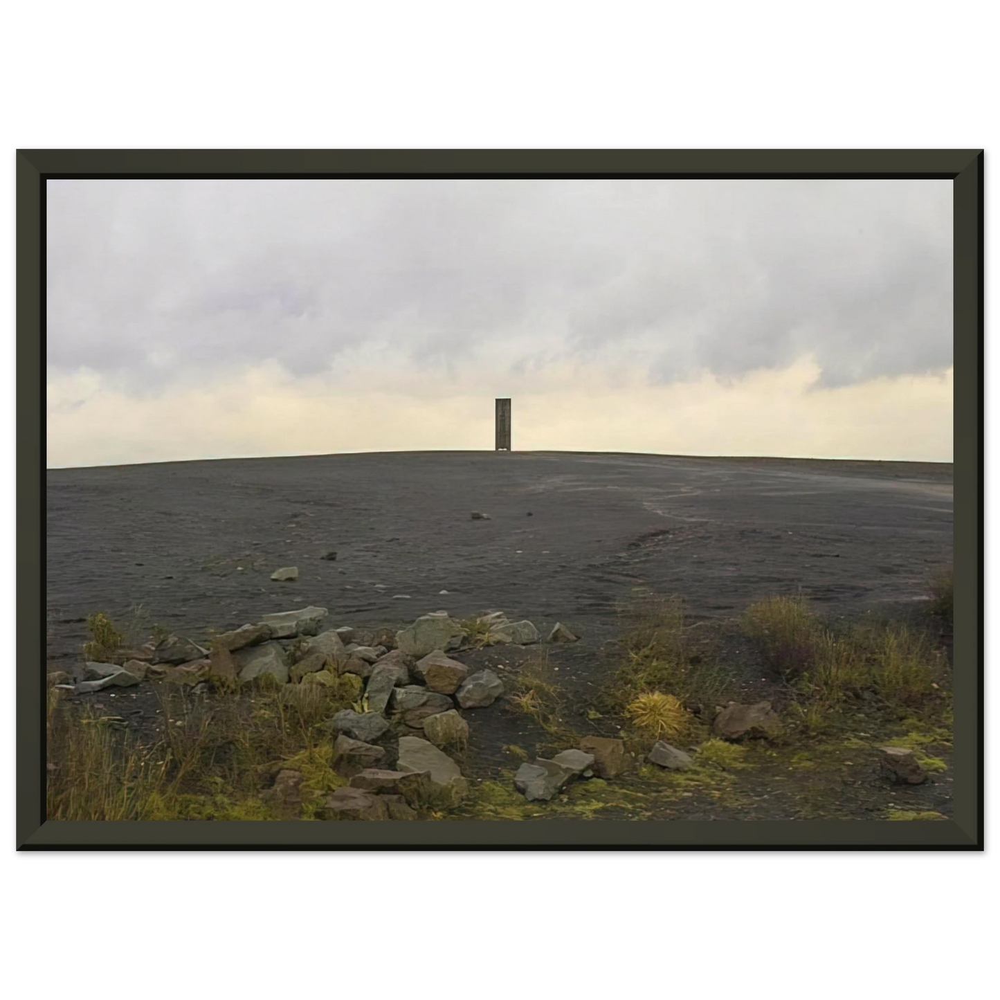 Richard Serra BRAMME FOR THE RUHR DISTRICT 1998 Framed Art Print - Aluminum Frame - 60x80 cm / 24x32 inches