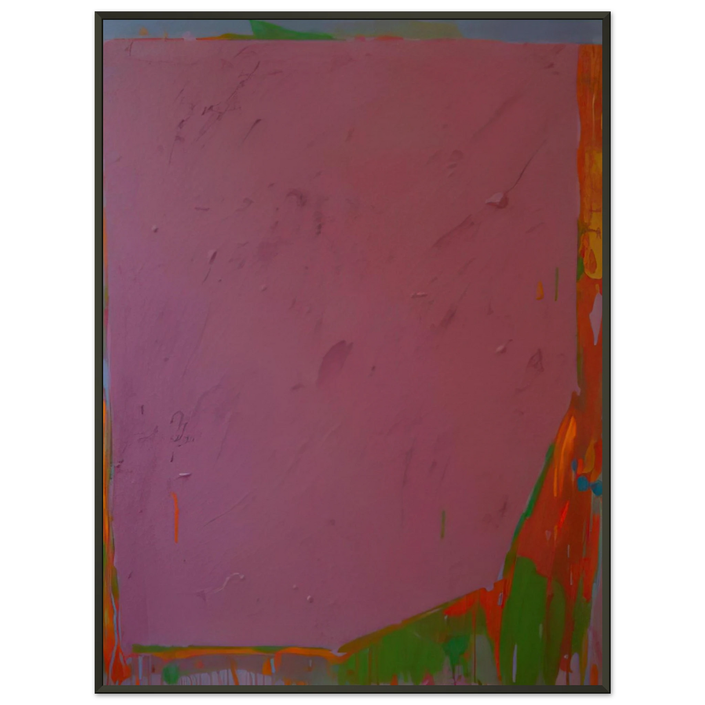 John Hoyland 30775 1975 Framed Art Print - Aluminum Frame - 70x100 cm / 28x40 inches