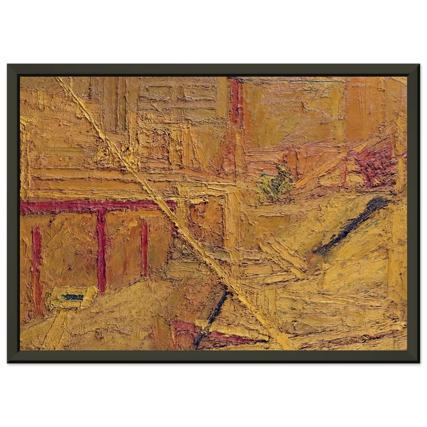 Frank Auerbach MAPLES DEMO Framed Art Print - Aluminum Frame - 70x100 cm / 28x40 inches