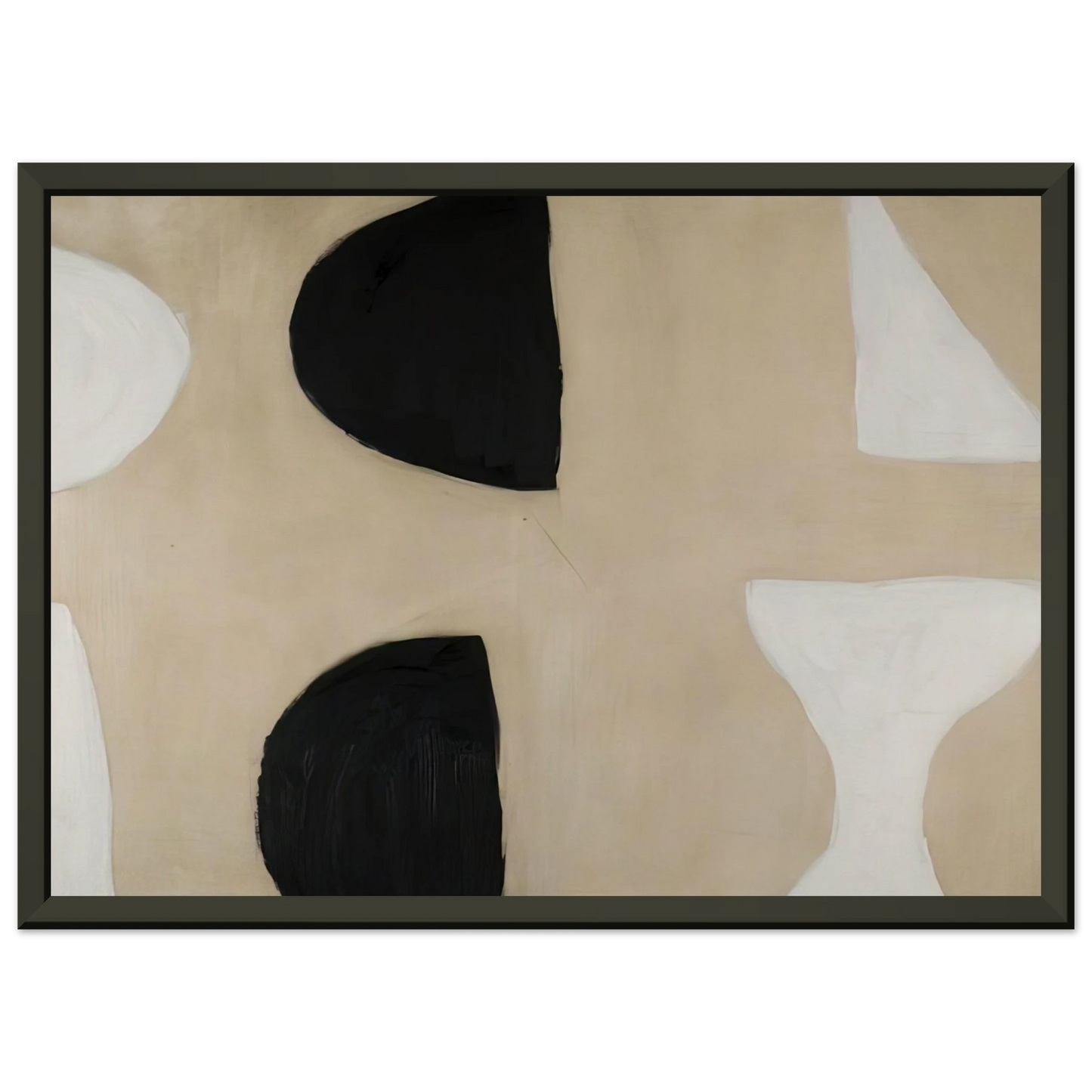 William Scott Angle 1963 Framed Art Print - Aluminum Frame - 70x100 cm / 28x40 inches