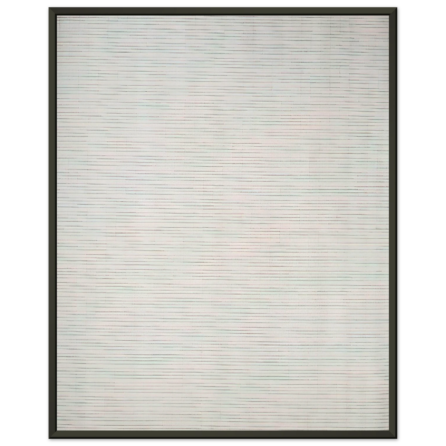 Agnes Martin Leaves Framed Art Print - Aluminum Frame - 60x80 cm / 24x32 inches