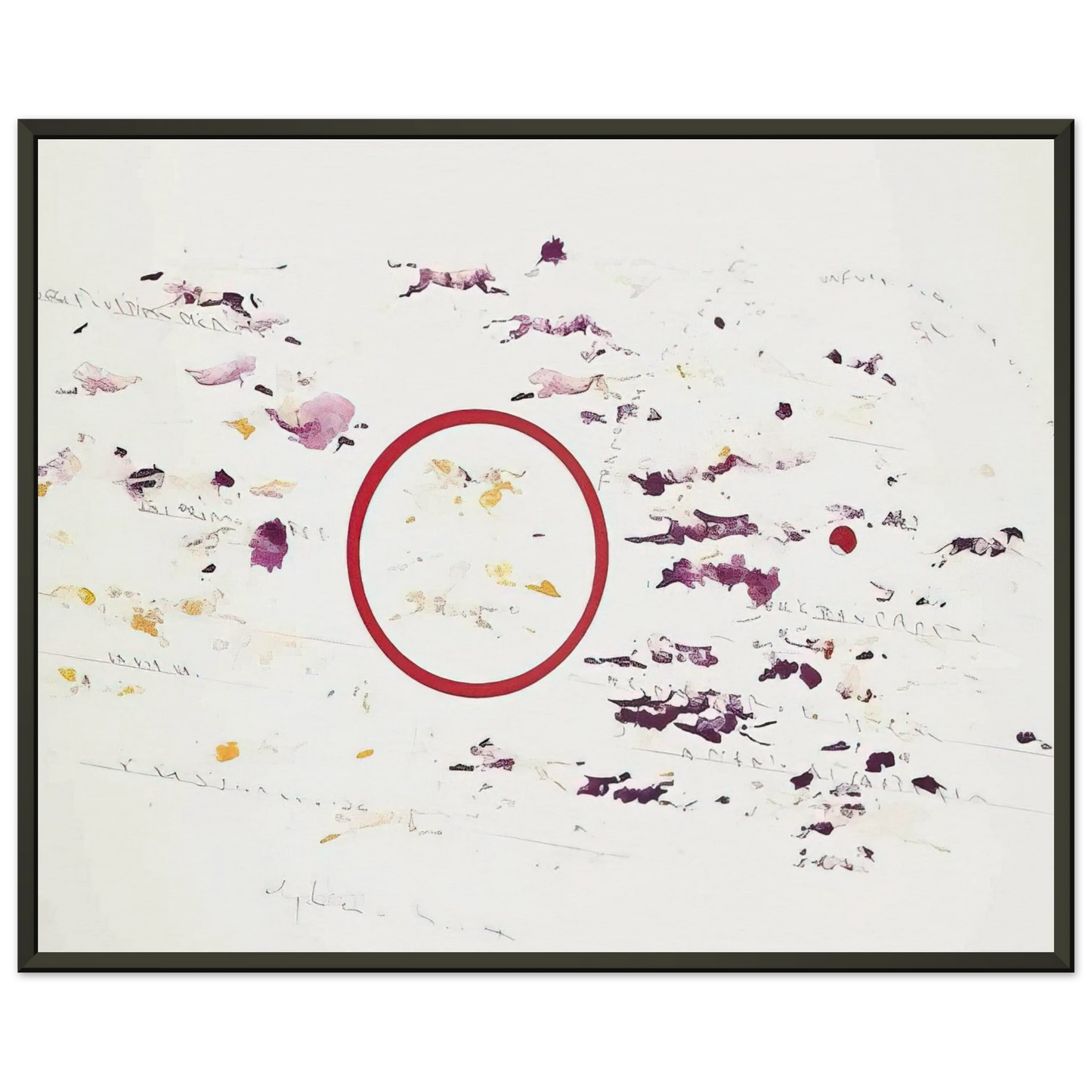 Alighiero Boetti UNTITLED PANTHERS 1987 Framed Art Print - Aluminum Frame - 40x50 cm / 16x20 inches
