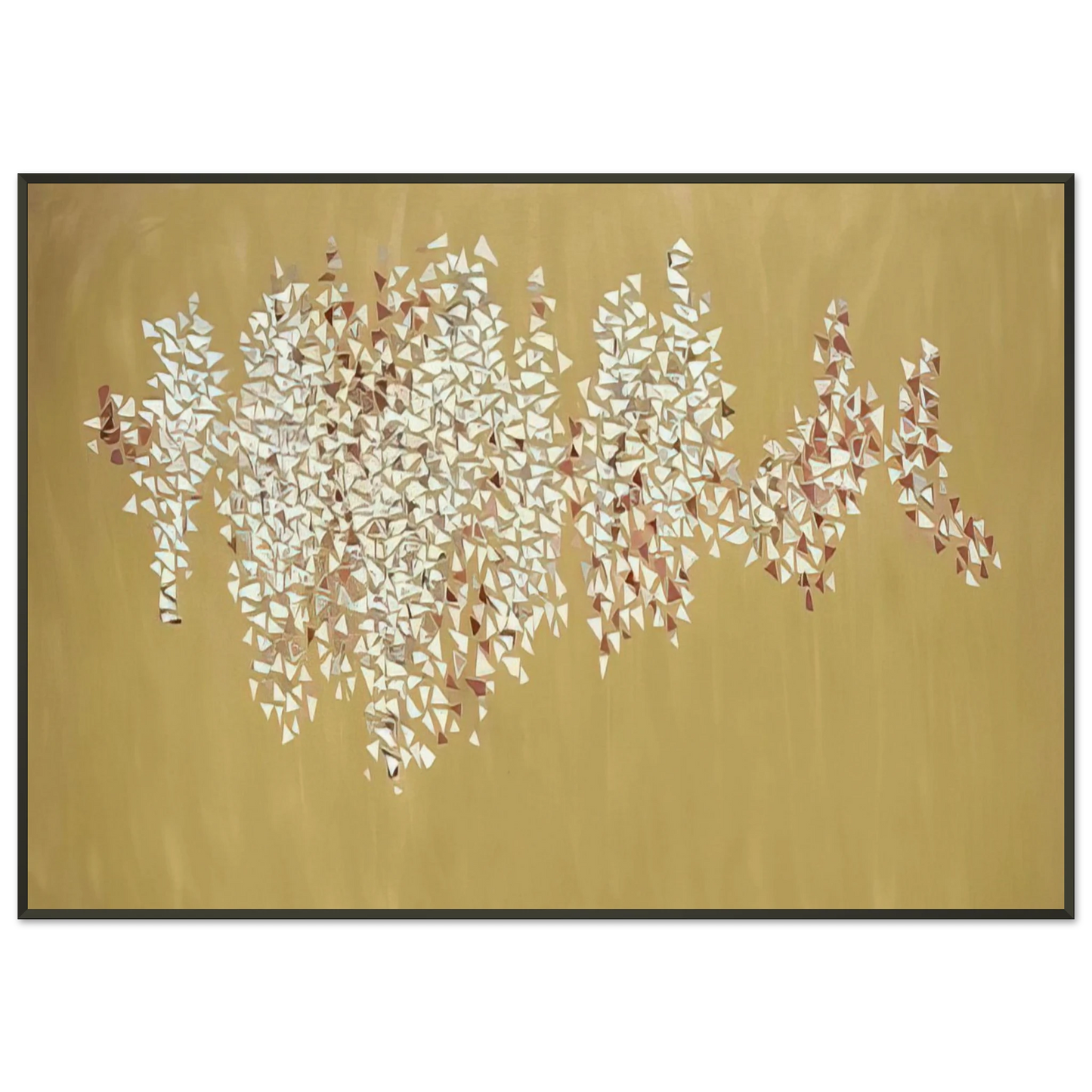 Robert Goodnough Untitled 1962 Framed Art Print - Aluminum Frame - 21x29.7 cm / 8x12"
