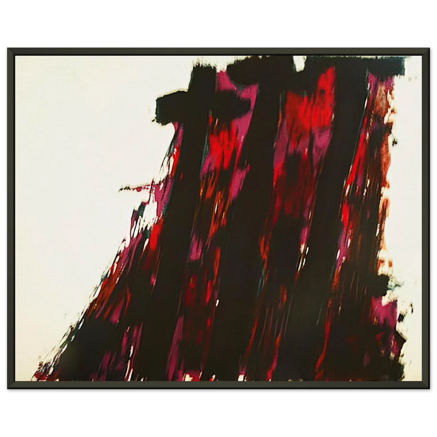 Alfred Manessier Le Crucifiement 1978 Framed Art Print - Aluminum Frame - 40x50 cm / 16x20 inches