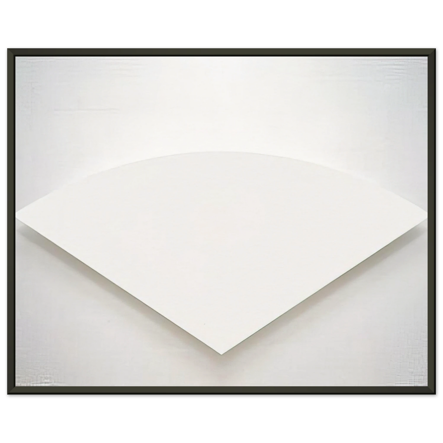 Ellsworth Kelly White Curve Framed Art Print - Aluminum Frame - 70x100 cm / 28x40 inches