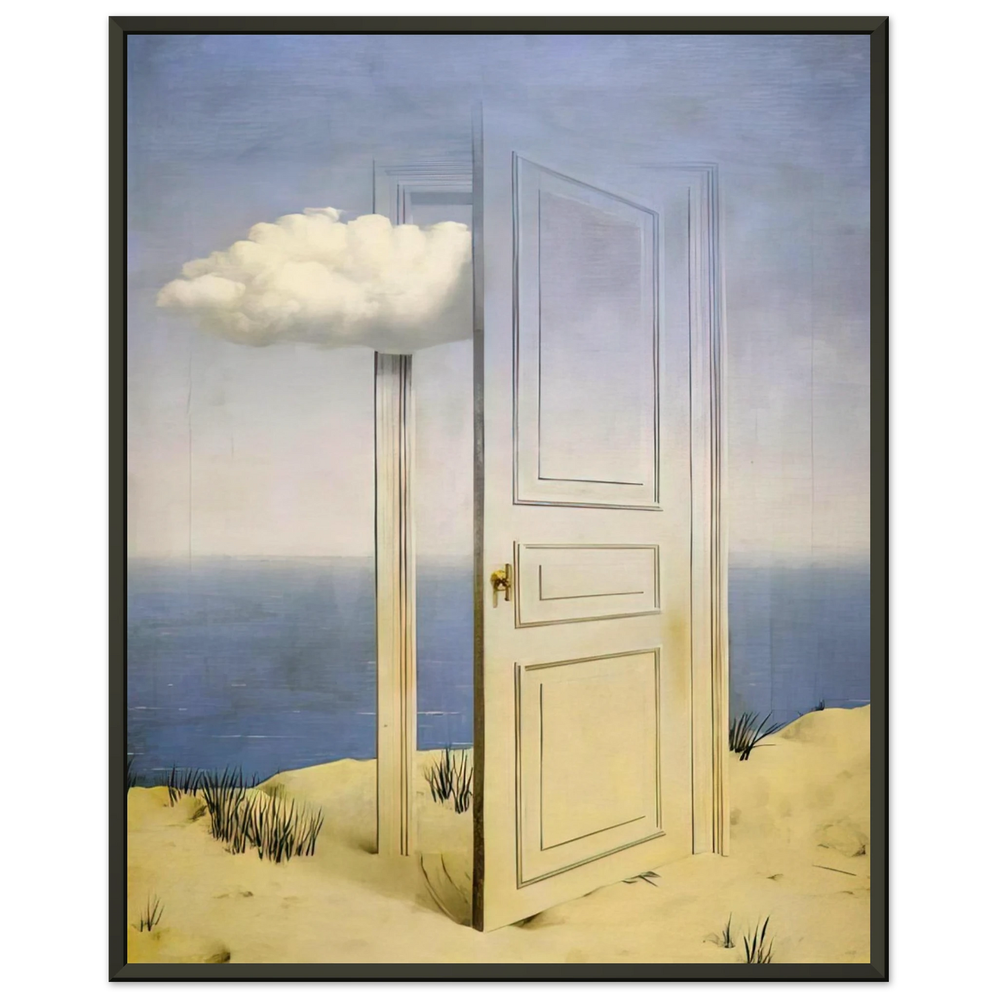 Rene Magritte THE VICTORY 1939 Framed Art Print - Aluminum Frame - 60x80 cm / 24x32 inches