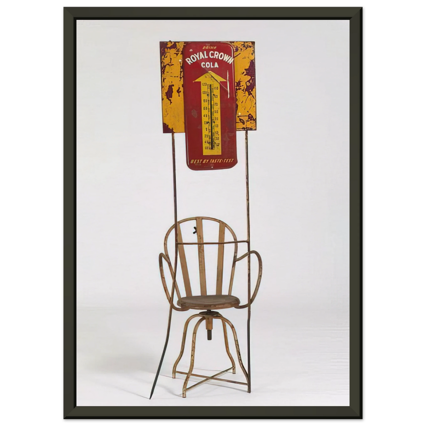 Robert Rauschenberg UNTITLED KABAL AMERICAN ZEPHYR 1983 Framed Art Print - Aluminum Frame - 60x80 cm / 24x32 inches