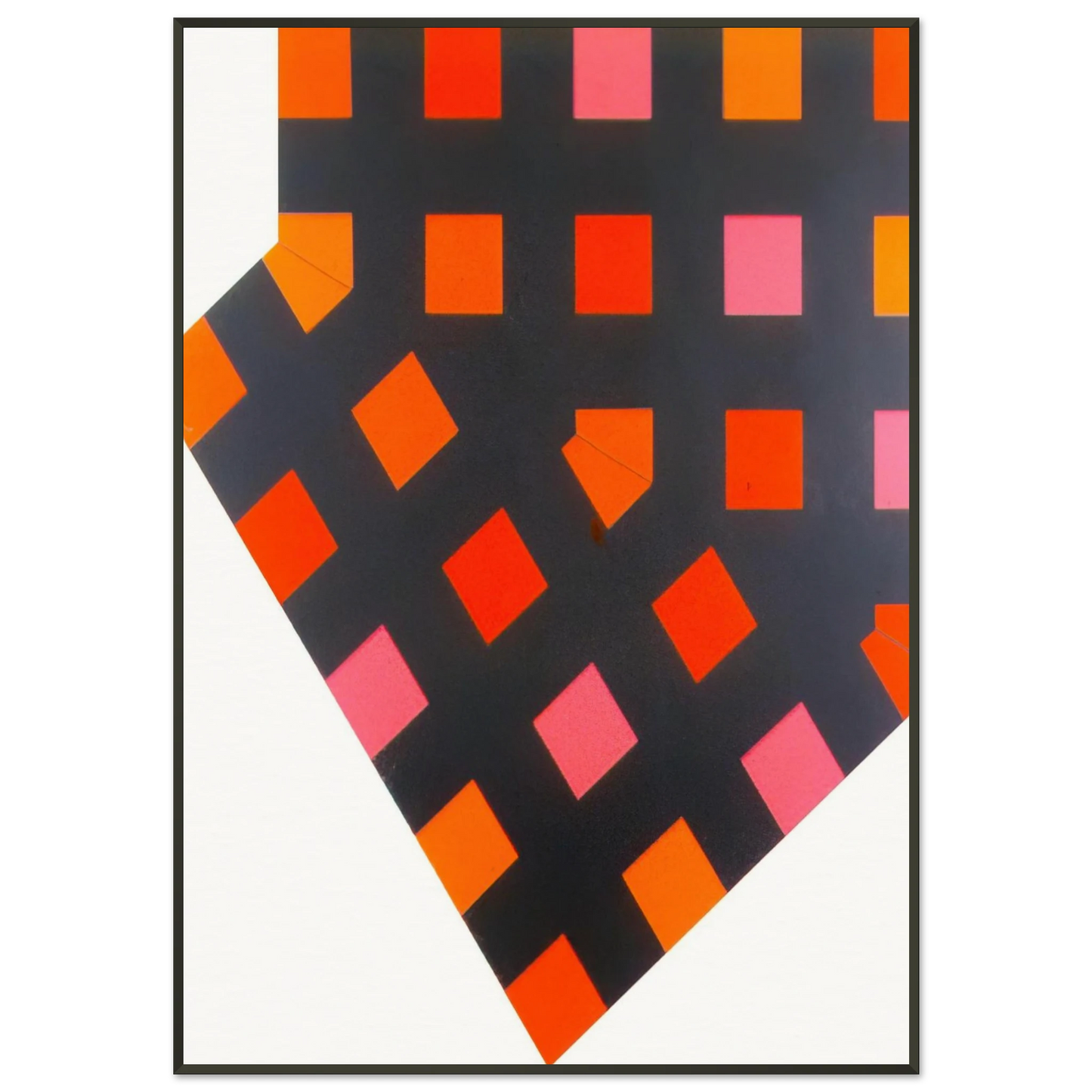 Jeremy Moon Crusader 1968 Framed Art Print - Aluminum Frame - 21x29.7 cm / 8x12"