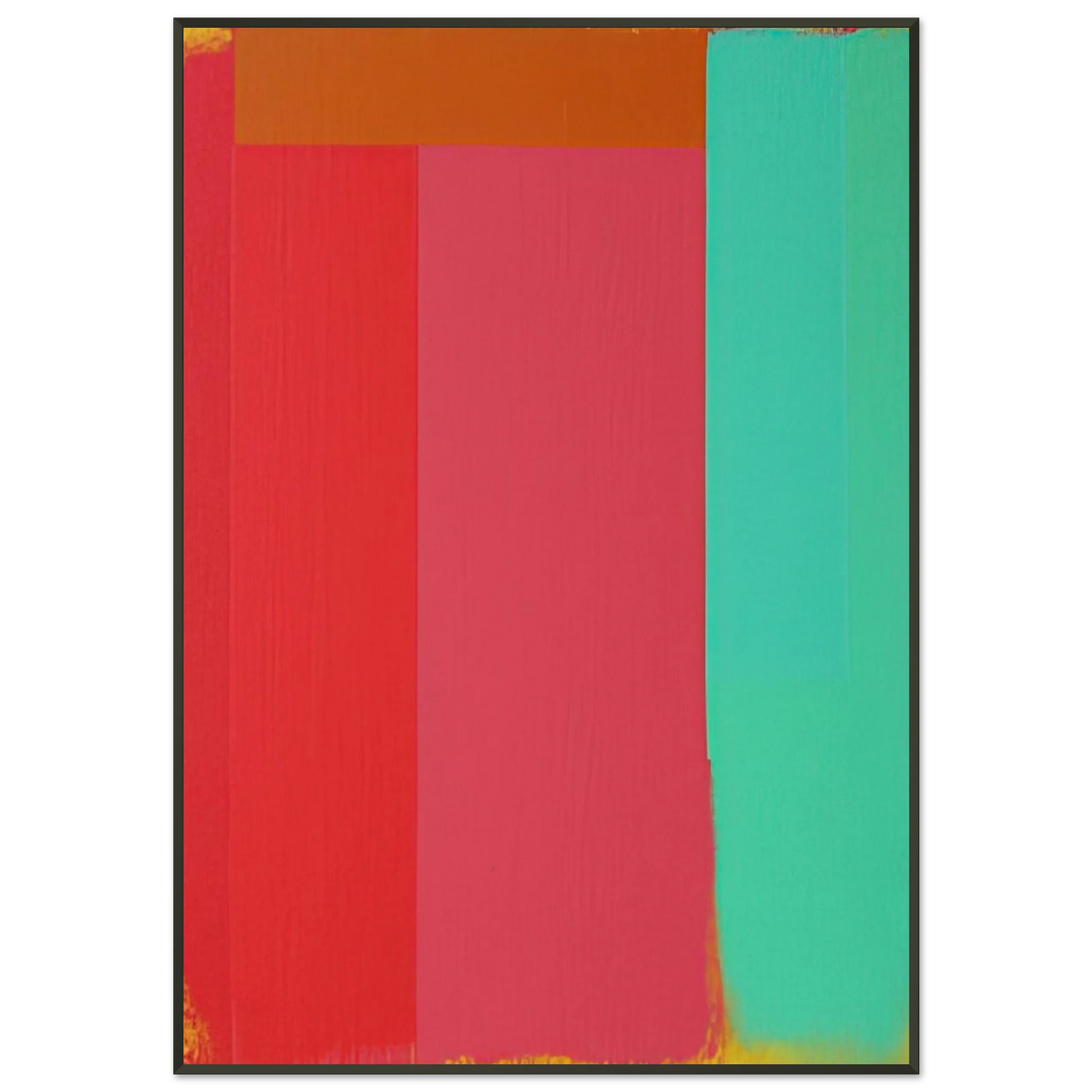 Doug Ohlson Mag 1986 Framed Art Print - Aluminum Frame - 21x29.7 cm / 8x12"