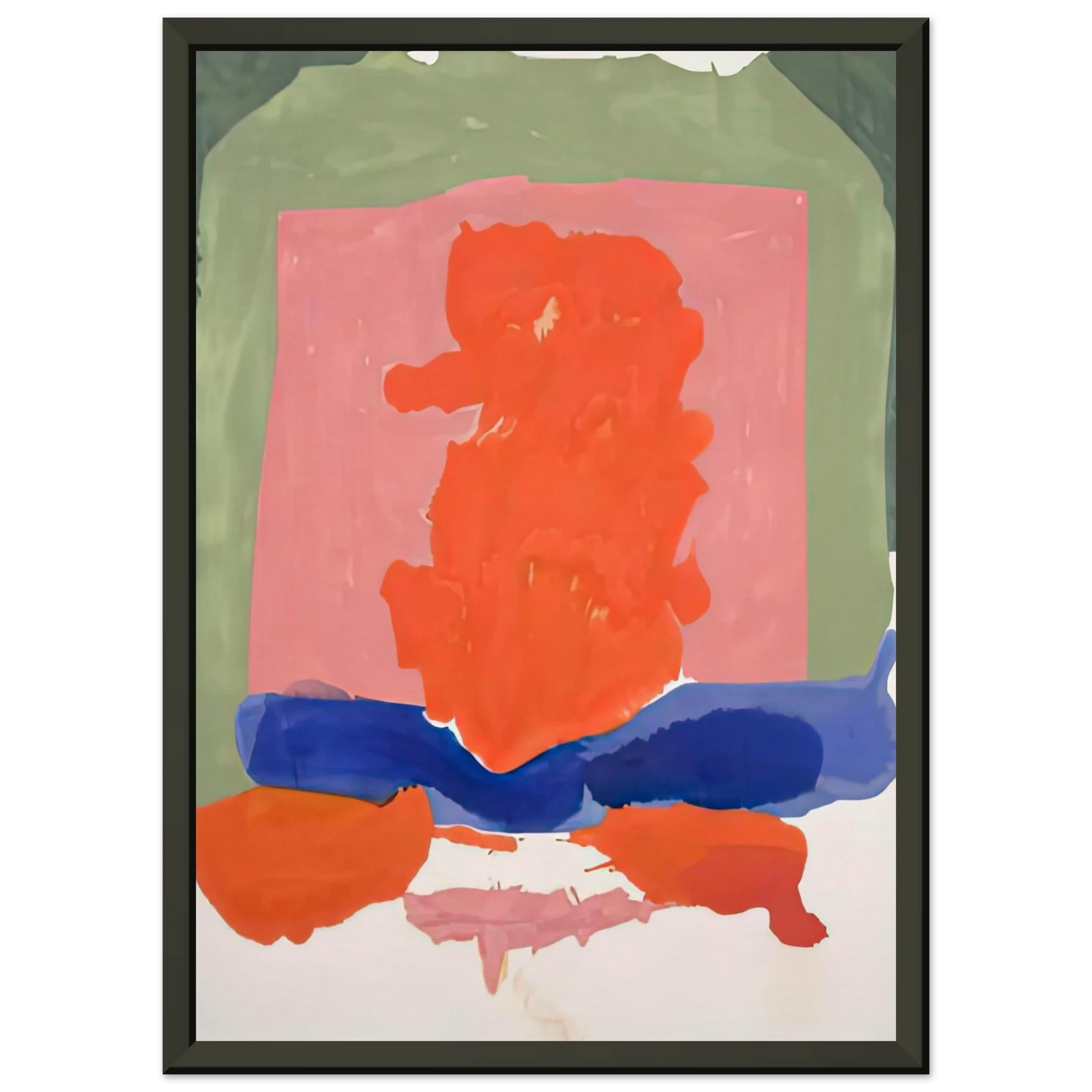 Helen Frankenthaler Smalls Paradise 1964 Framed Art Print - Aluminum Frame - 60x80 cm / 24x32 inches