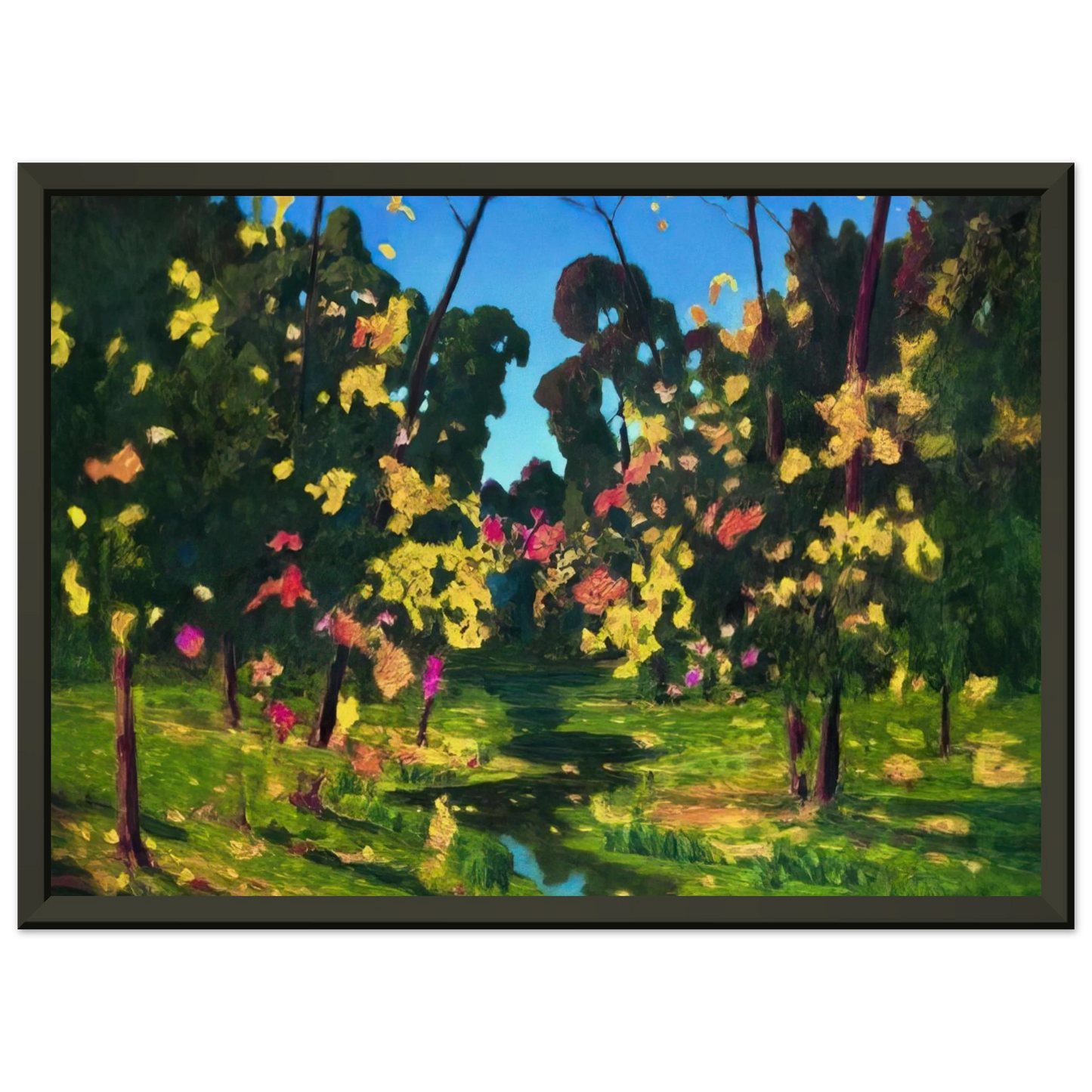 Arkhyp Kuindzhi Autumn Framed Art Print - Aluminum Frame - 60x80 cm / 24x32 inches