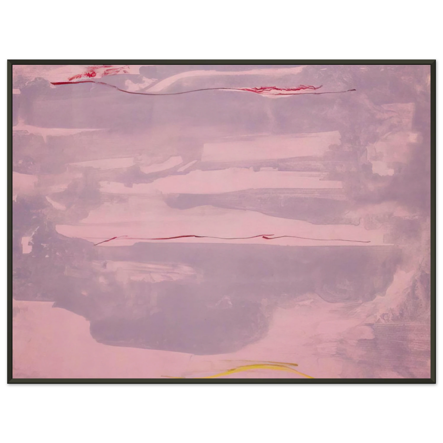 Helen Frankenthaler  Dream Walk  1977 Framed Art Print  - Aluminum Frame - 40x50 cm / 16x20 inches