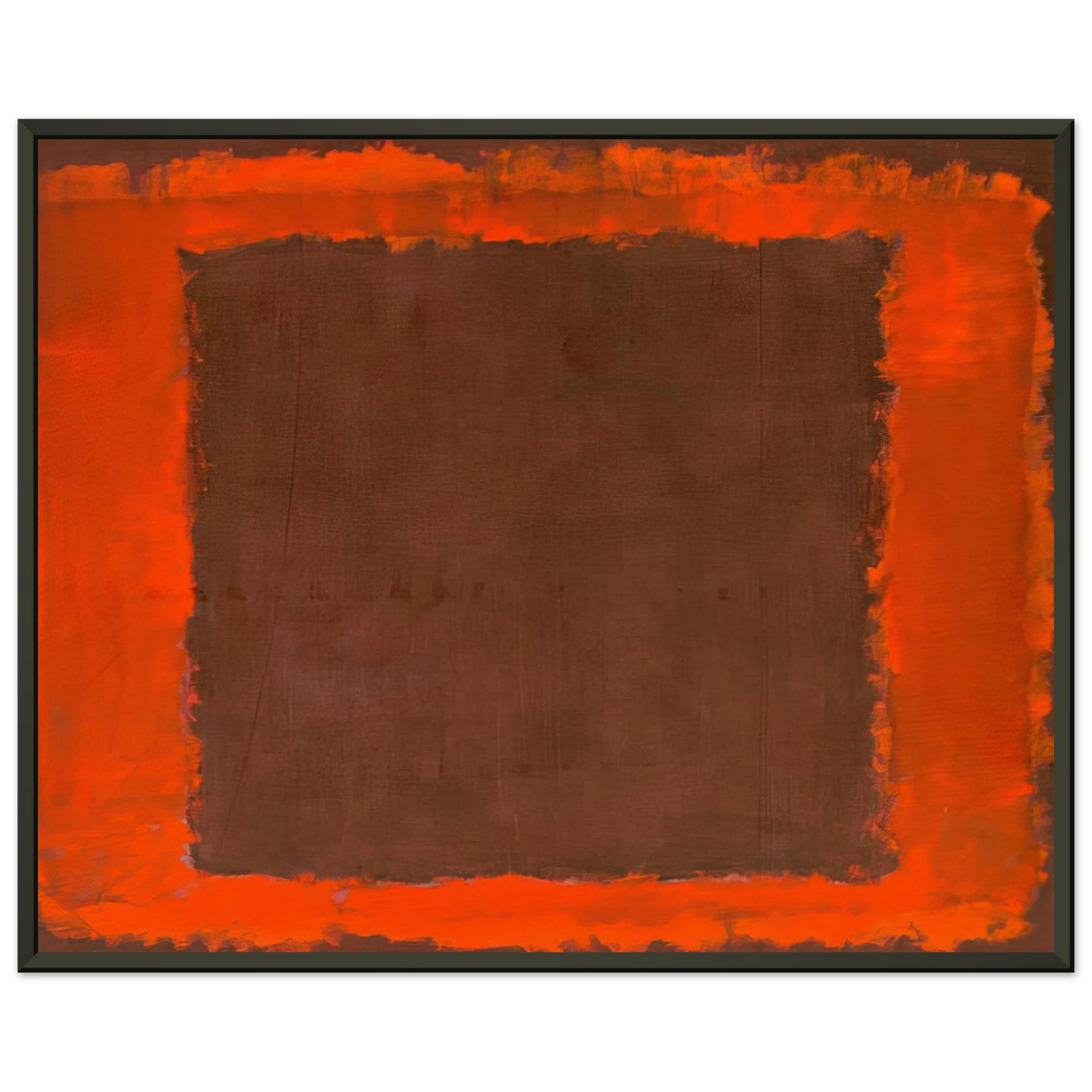 Mark Rothko Untitled Mural for End Wall 1959 Framed Art Print - Aluminum Frame - 40x50 cm / 16x20 inches