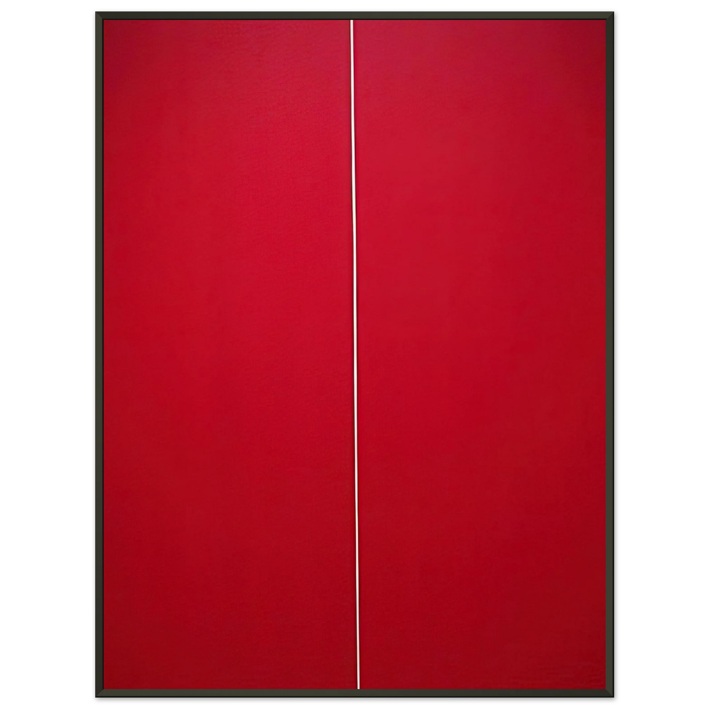 Barnett Newman Be I Framed Art Print - Aluminum Frame - 40x50 cm / 16x20 inches
