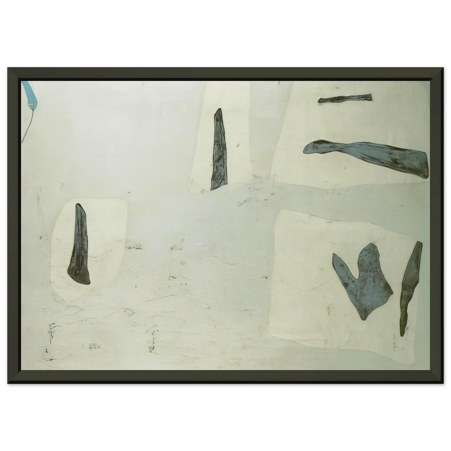 Salvador Dali  ABSTRACT COMPOSITION Framed Art Print  - Aluminum Frame - 70x100 cm / 28x40 inches