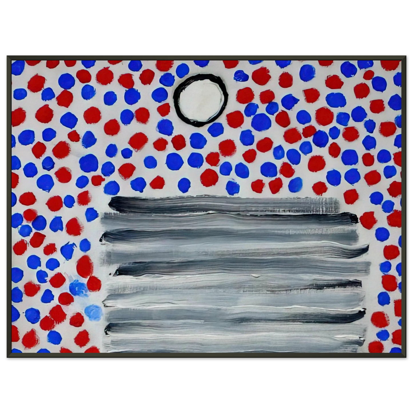 Forrest Bess Spots 1967 Framed Art Print - Aluminum Frame - 40x50 cm / 16x20 inches