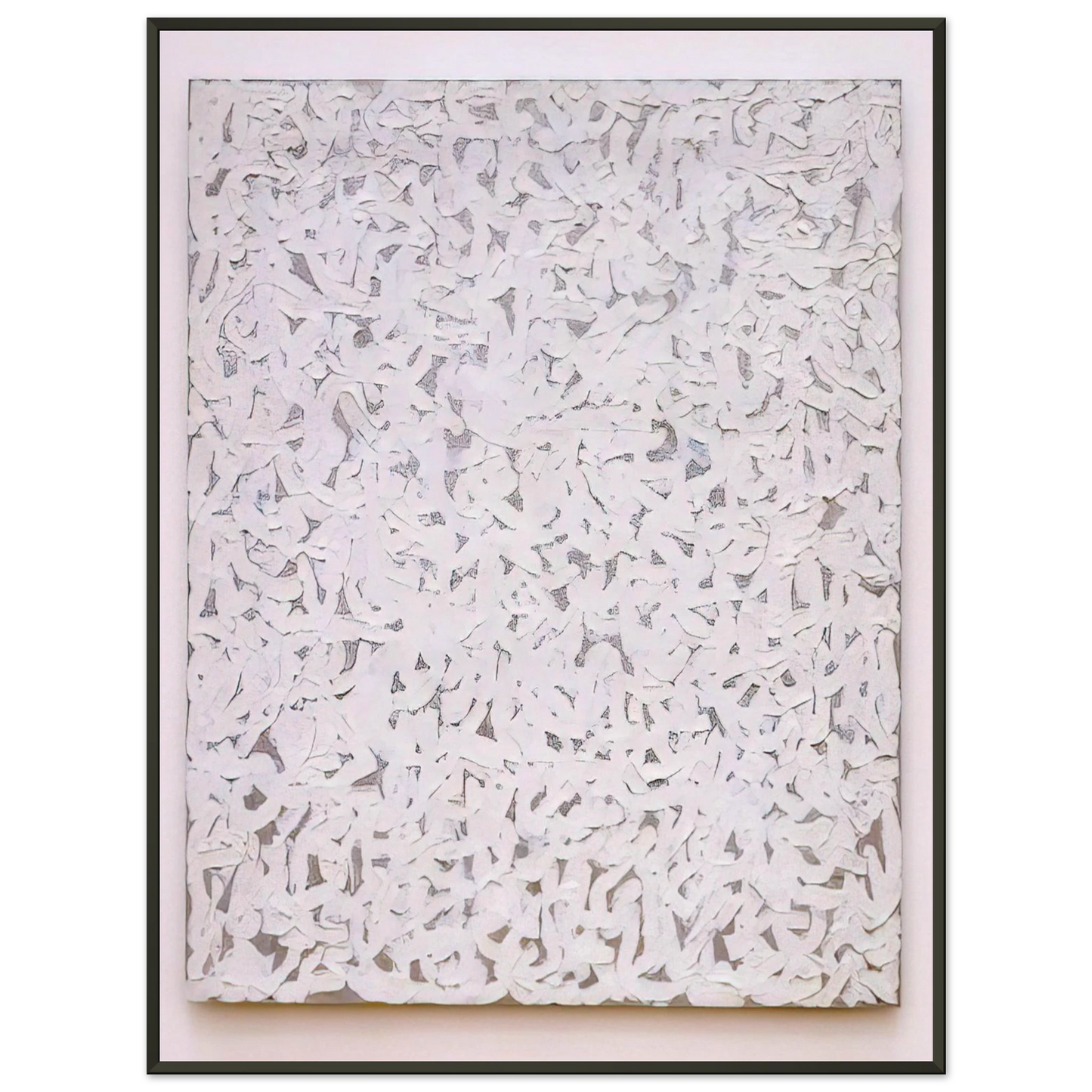 Robert Ryman Points Framed Art Print - Aluminum Frame - 70x100 cm / 28x40 inches