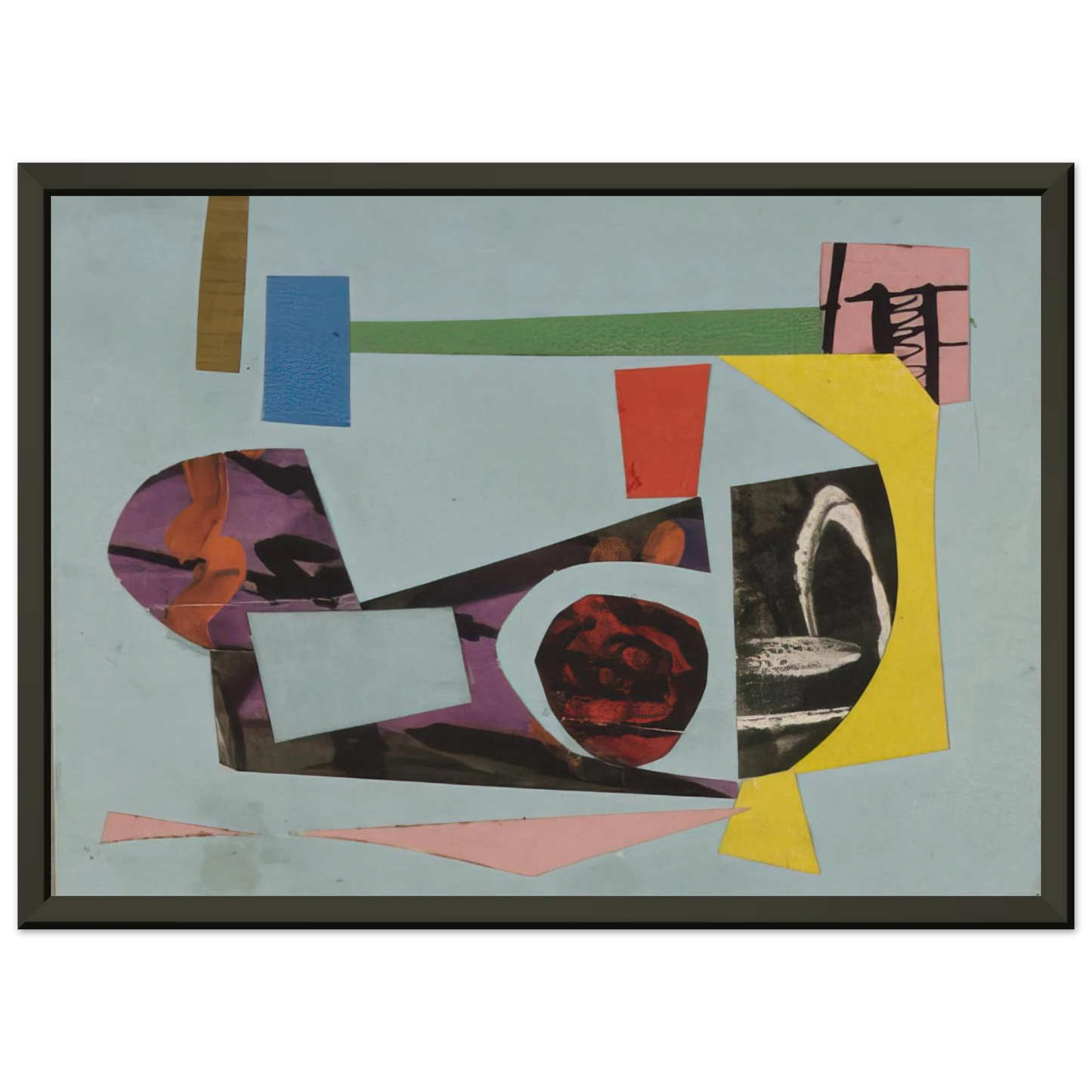 Ad Reinhardt Study for a Painting 1938 Framed Art Print - Aluminum Frame - 70x100 cm / 28x40 inches
