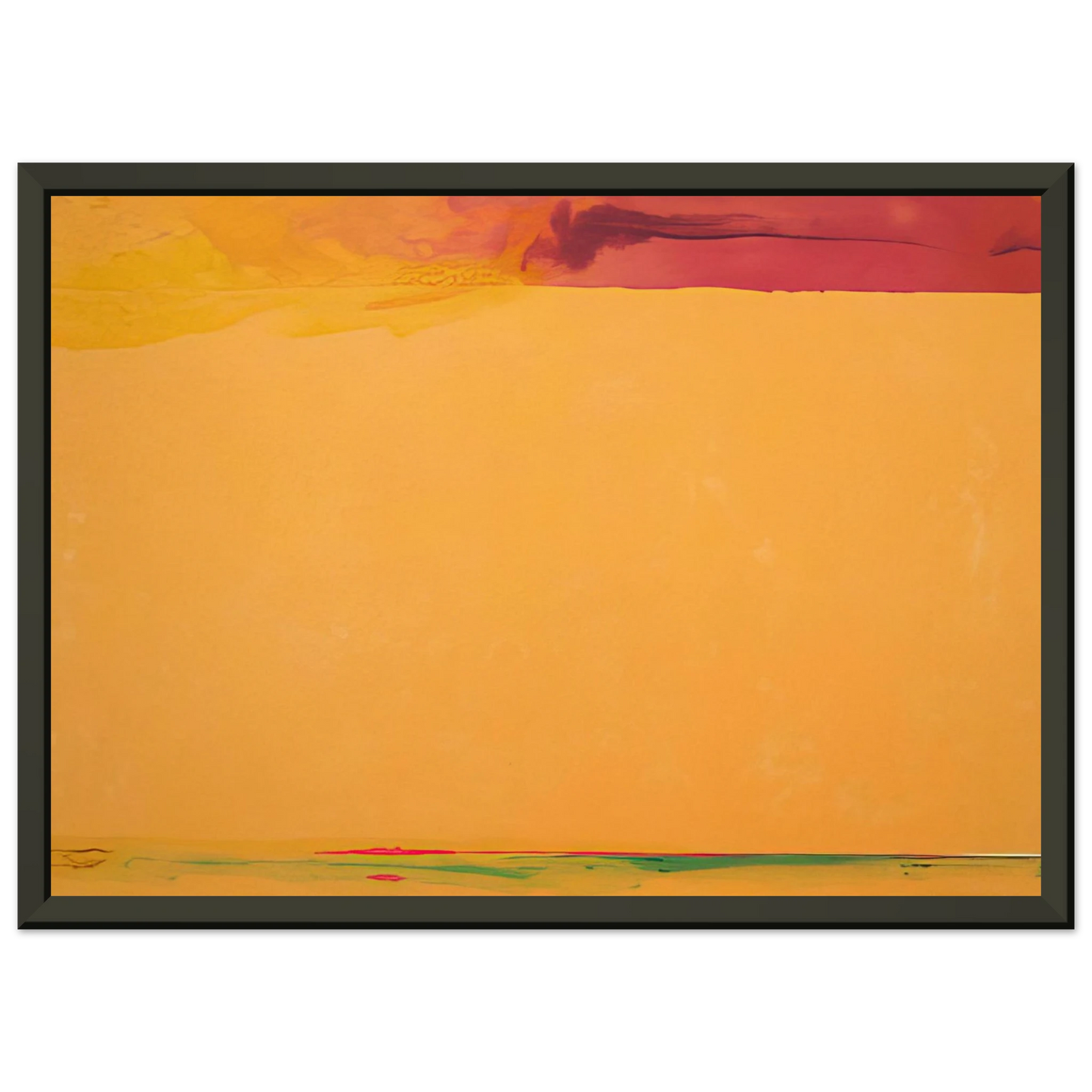 Helen Frankenthaler Southern Exposure 2005 Framed Art Print - Aluminum Frame - 70x100 cm / 28x40 inches