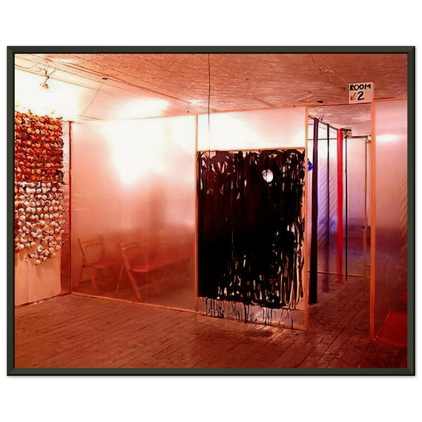 Allan Kaprow 18 Happenings in 6 Parts Framed Art Print - Aluminum Frame - 40x50 cm / 16x20 inches