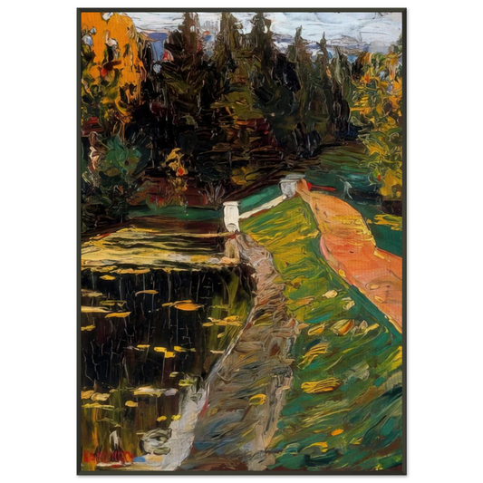 Wassily Kandinsky  NOTDETECTED189369 Framed Art Print  - Aluminum Frame - 21x29.7 cm / 8x12"