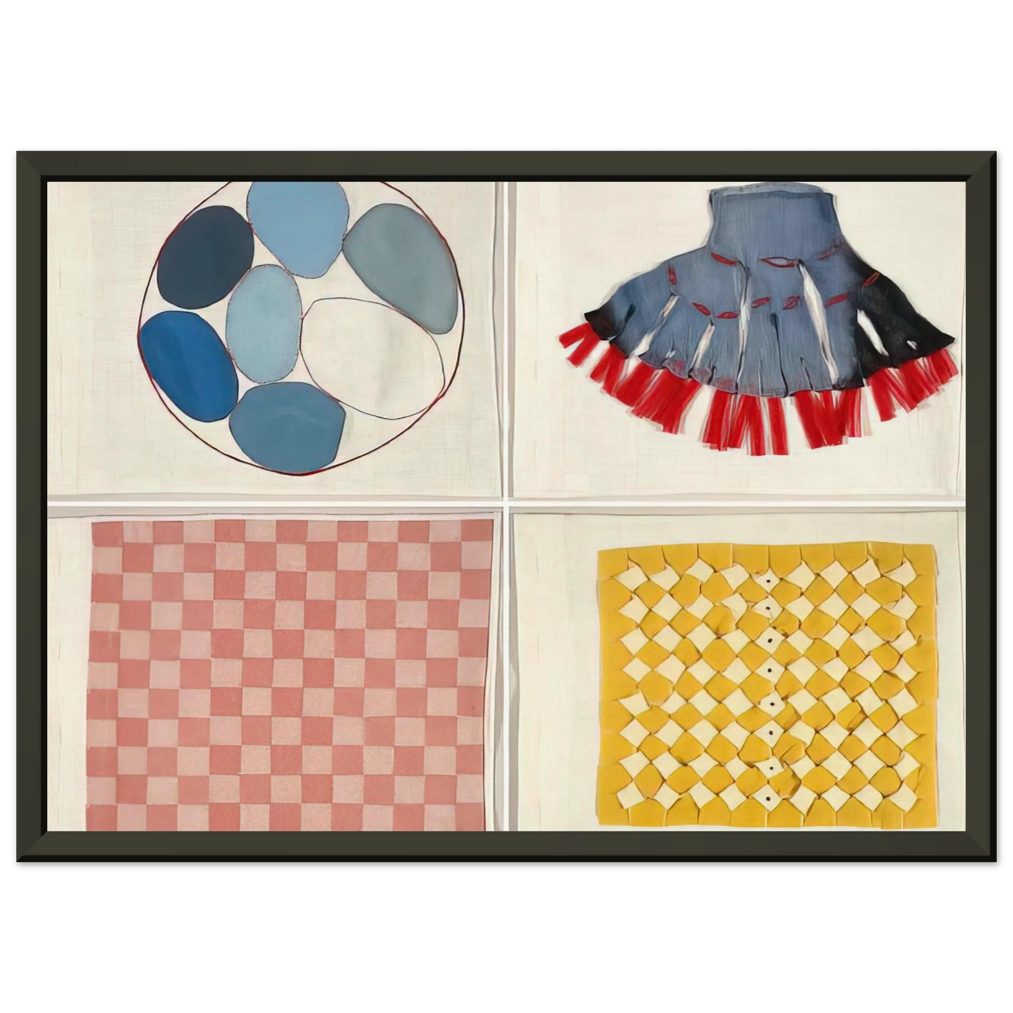 Louise Bourgeois UNTITLED 4 Framed Art Print - Aluminum Frame - 40x50 cm / 16x20 inches