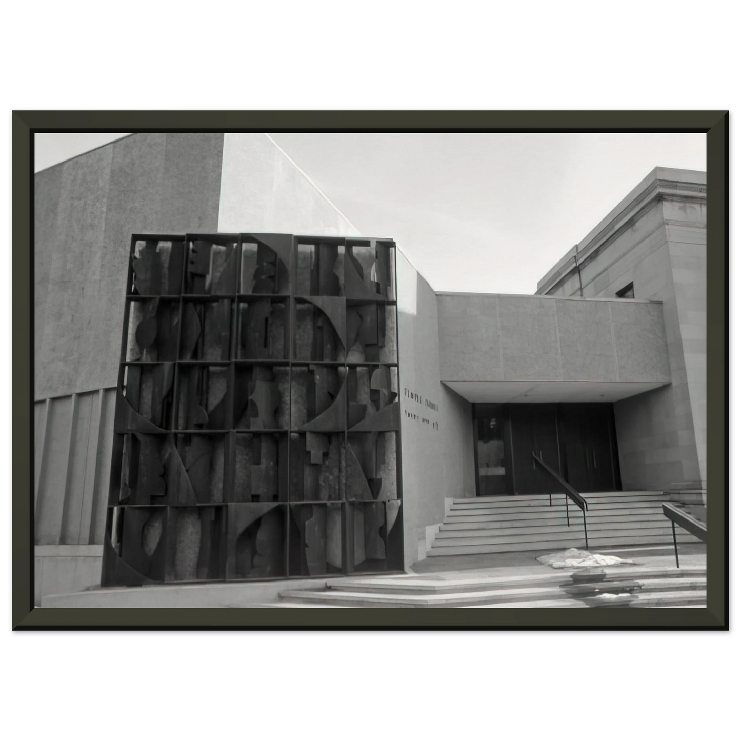 Louise Nevelson SKY COVENANT 1973 Framed Art Print - Aluminum Frame - 70x100 cm / 28x40 inches
