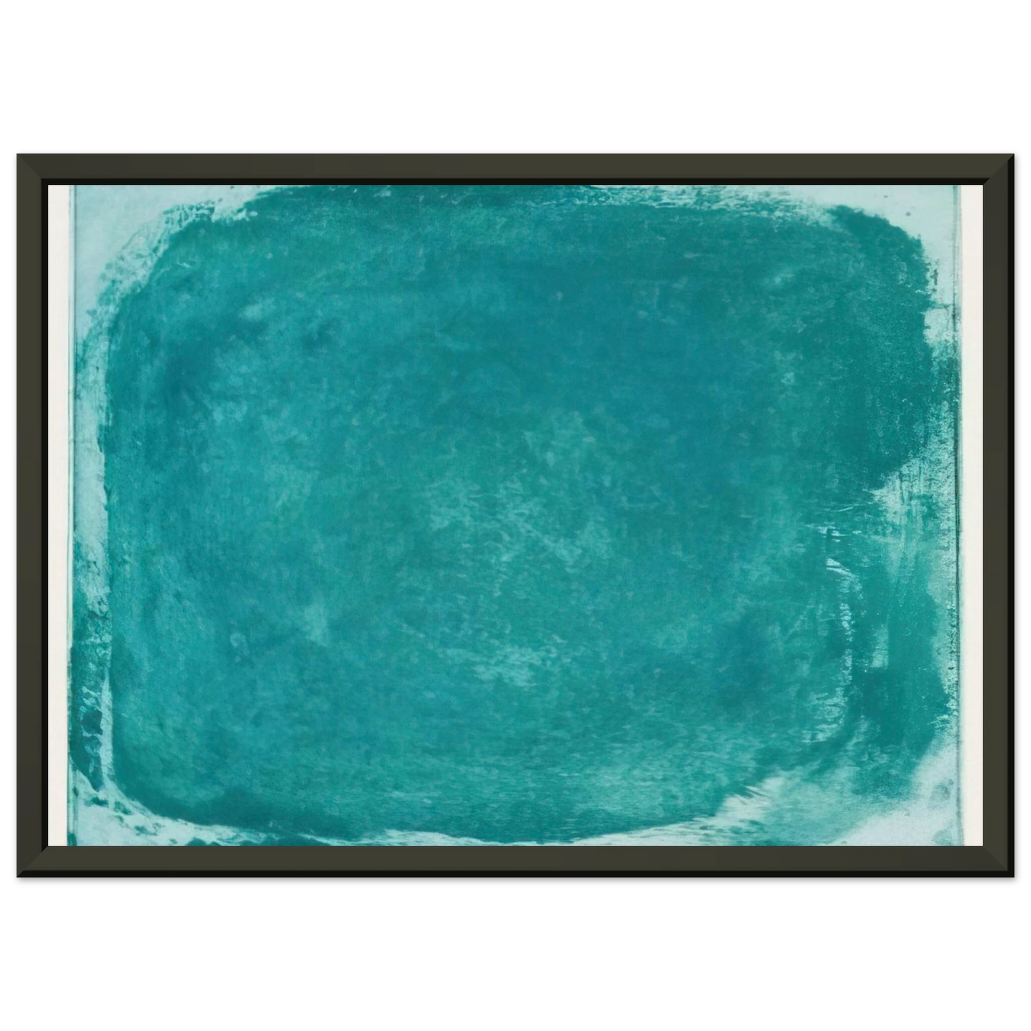 Gotthard Graubner UNTITLED 1992 Framed Art Print - Aluminum Frame - 40x50 cm / 16x20 inches