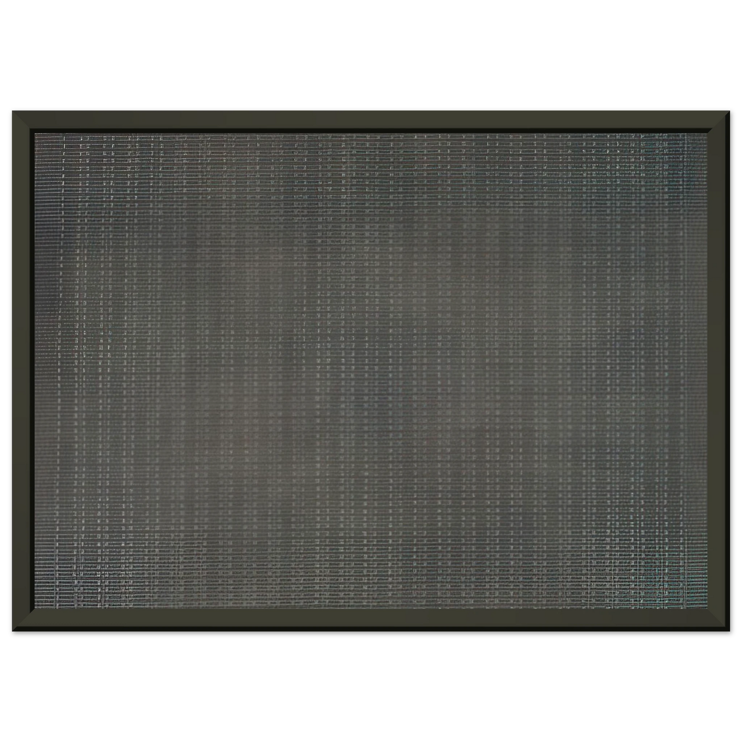 Agnes Martin White Flower Framed Art Print - Aluminum Frame - 70x100 cm / 28x40 inches