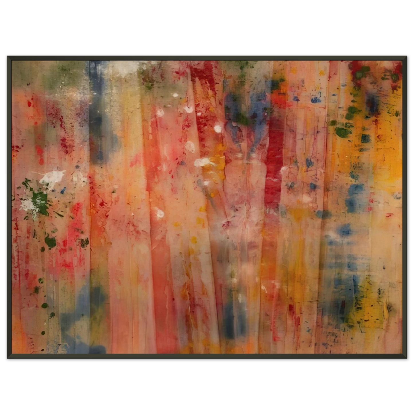 Sam Gilliam Lady Day II Framed Art Print - Aluminum Frame - 40x50 cm / 16x20 inches