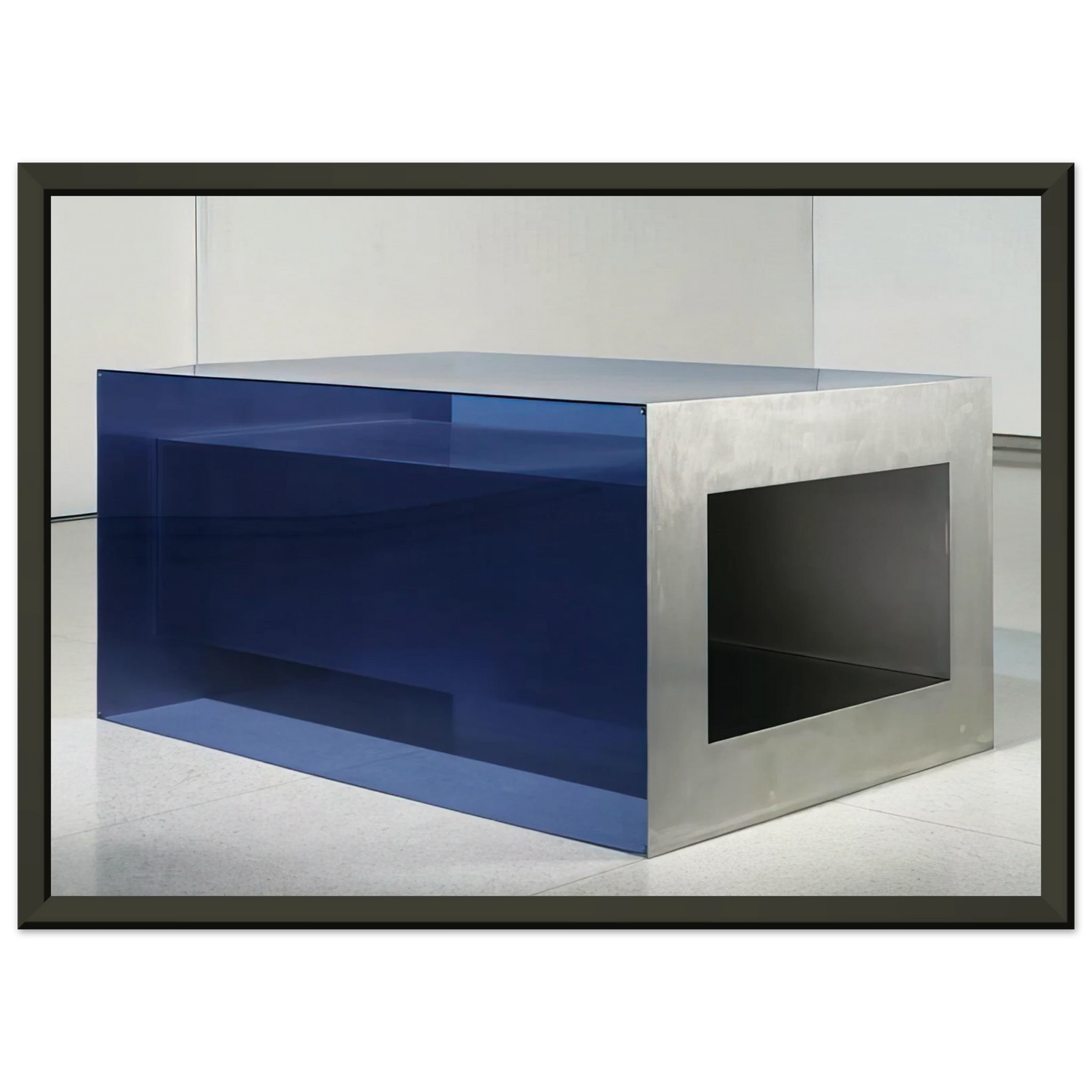 Donald Judd Untitled 1968 Framed Art Print - Aluminum Frame - 60x80 cm / 24x32 inches