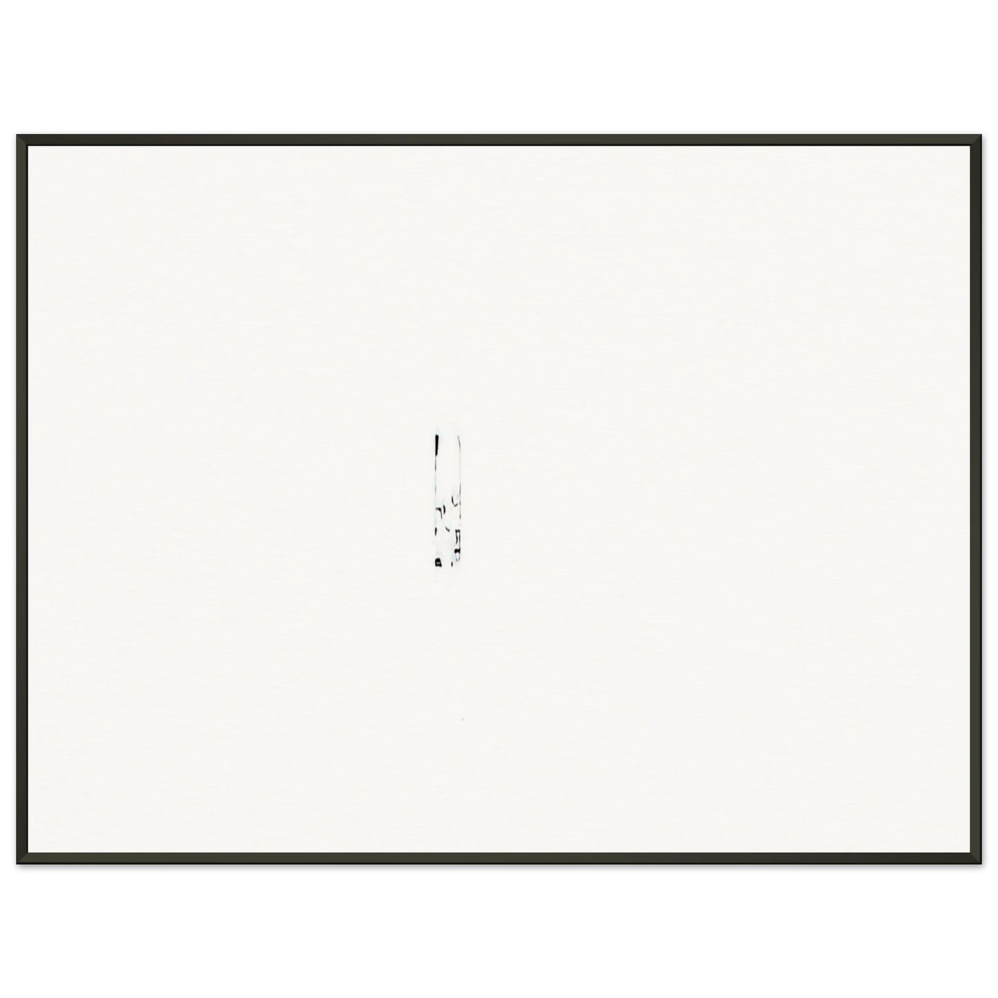 Antoni Tapies HEAD 1995 Framed Art Print - Aluminum Frame - 60x80 cm / 24x32 inches