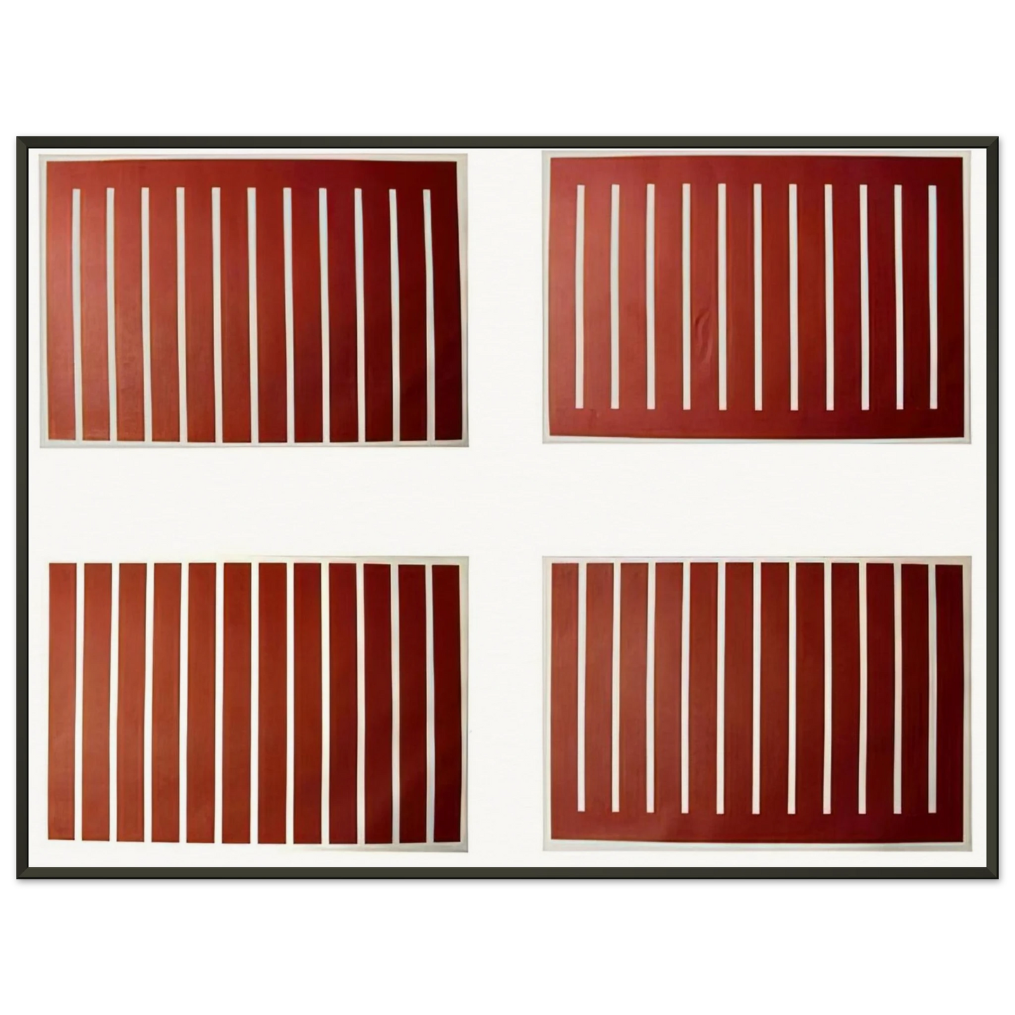Donald Judd Untitled 1992 Framed Art Print - Aluminum Frame - 40x50 cm / 16x20 inches