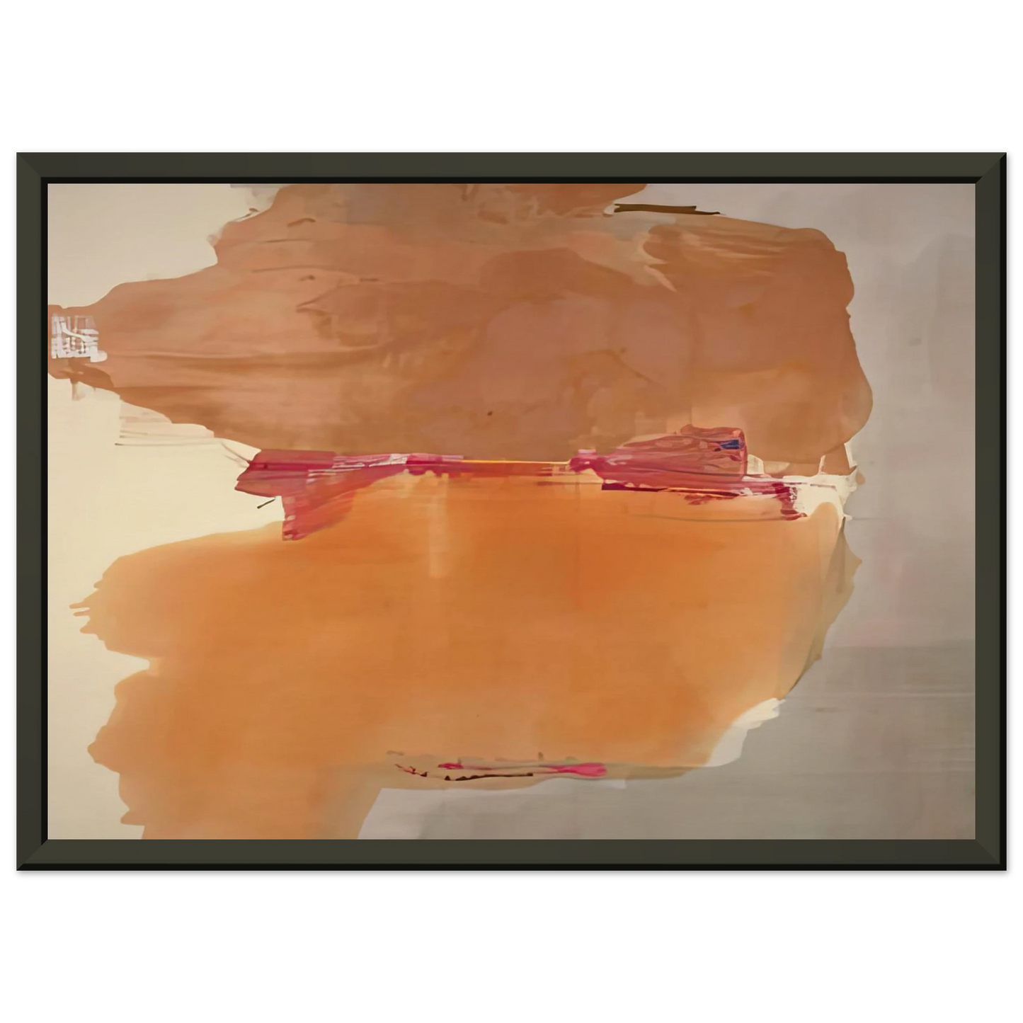 Helen Frankenthaler Sphinx 1976 Framed Art Print - Aluminum Frame - 70x100 cm / 28x40 inches