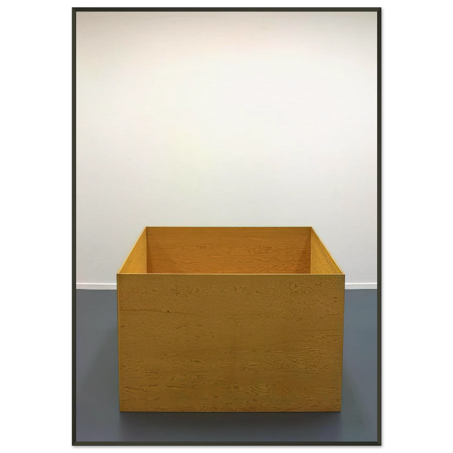 Donald Judd Untitled 1976 Framed Art Print - Aluminum Frame - 21x29.7 cm / 8x12"