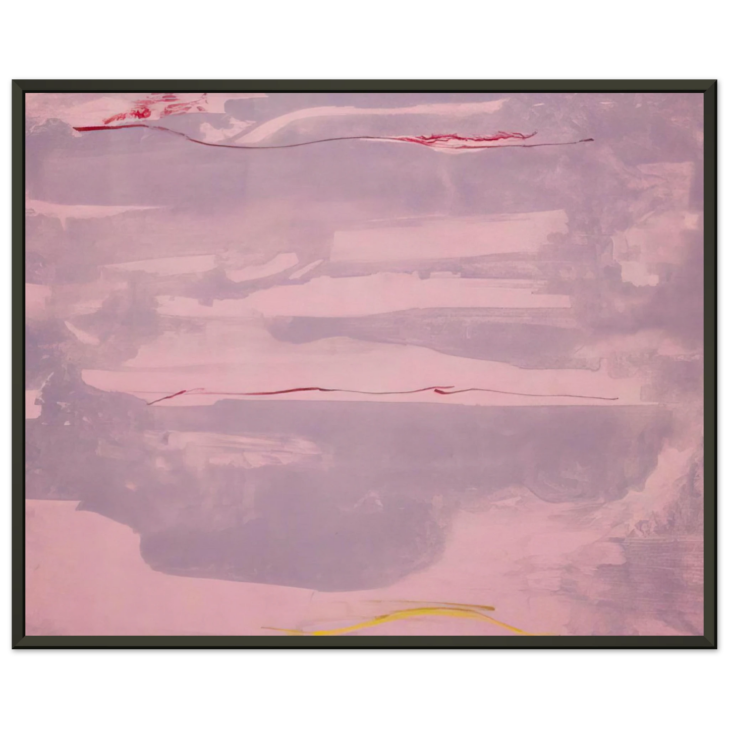 Helen Frankenthaler  Dream Walk  1977 Framed Art Print  - Aluminum Frame - 70x100 cm / 28x40 inches