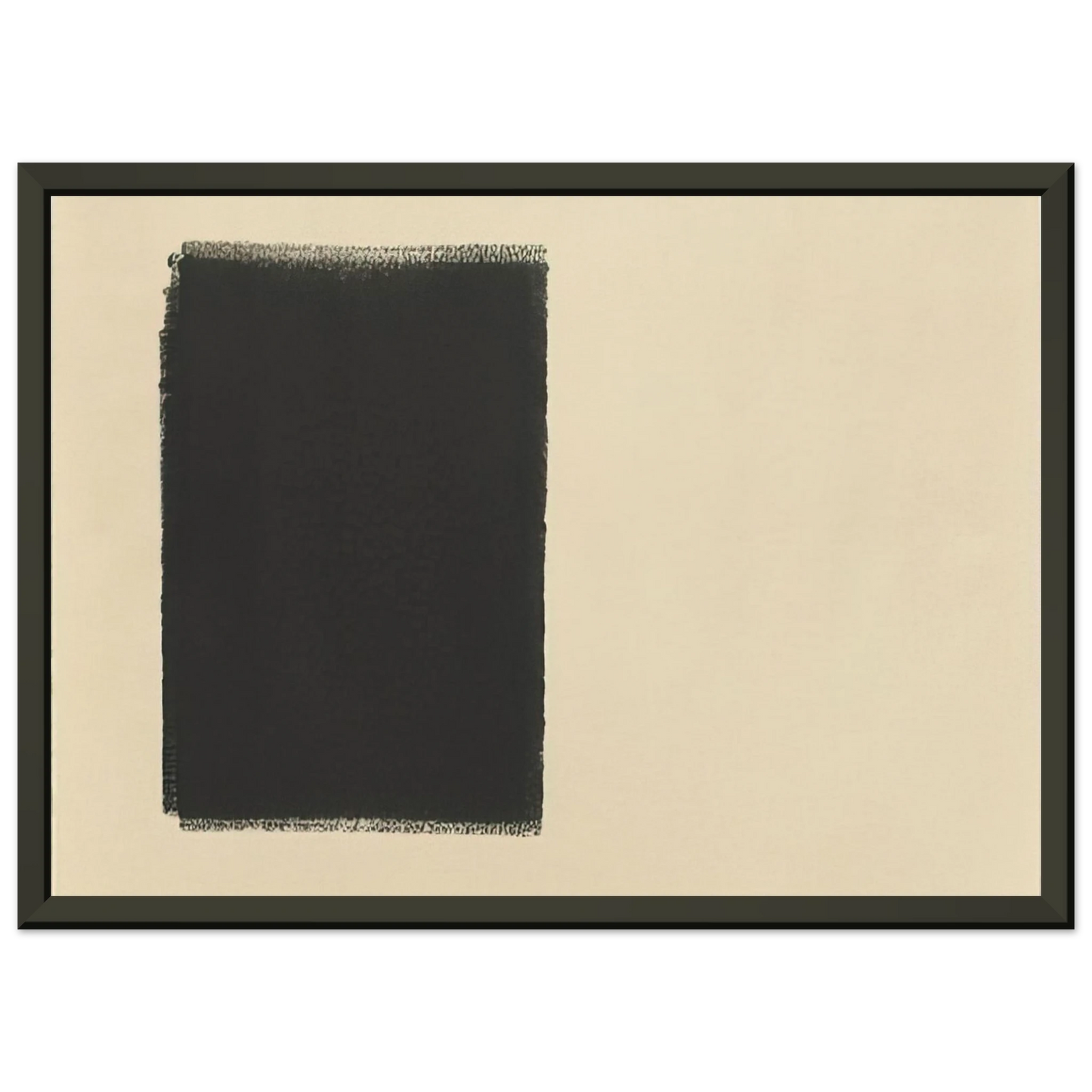 Richard Serra UNTITLED 14 PART ROLLER DRAWING 1973 Framed Art Print - Aluminum Frame - 60x80 cm / 24x32 inches