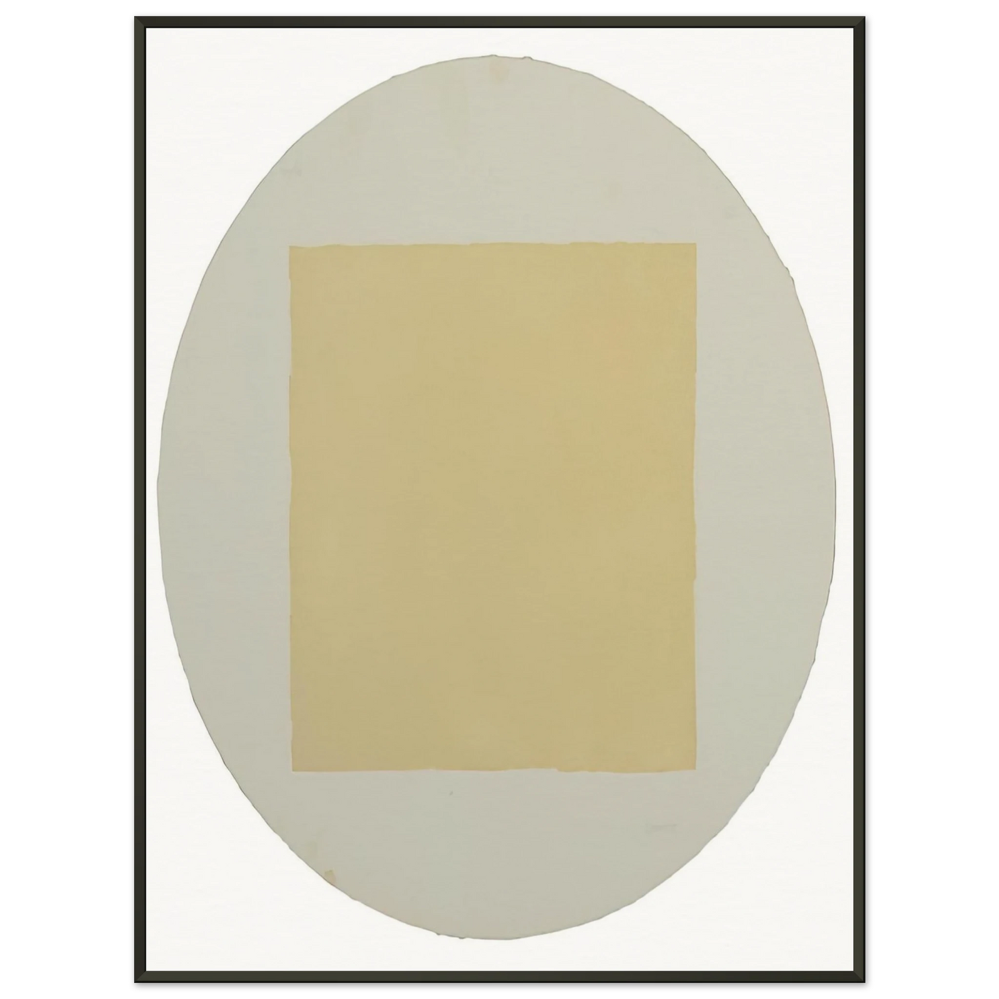 Robert Ryman Untitled from Seven Aquatints Minimalism Framed Art Print - Aluminum Frame - 60x80 cm / 24x32 inches