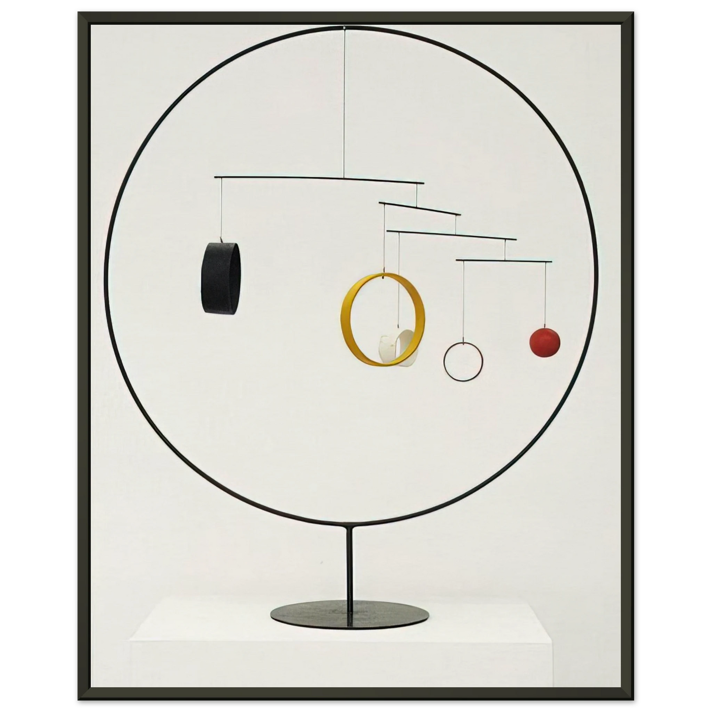 Alexander Calder MOBILE 1934 Framed Art Print - Aluminum Frame - 70x100 cm / 28x40 inches