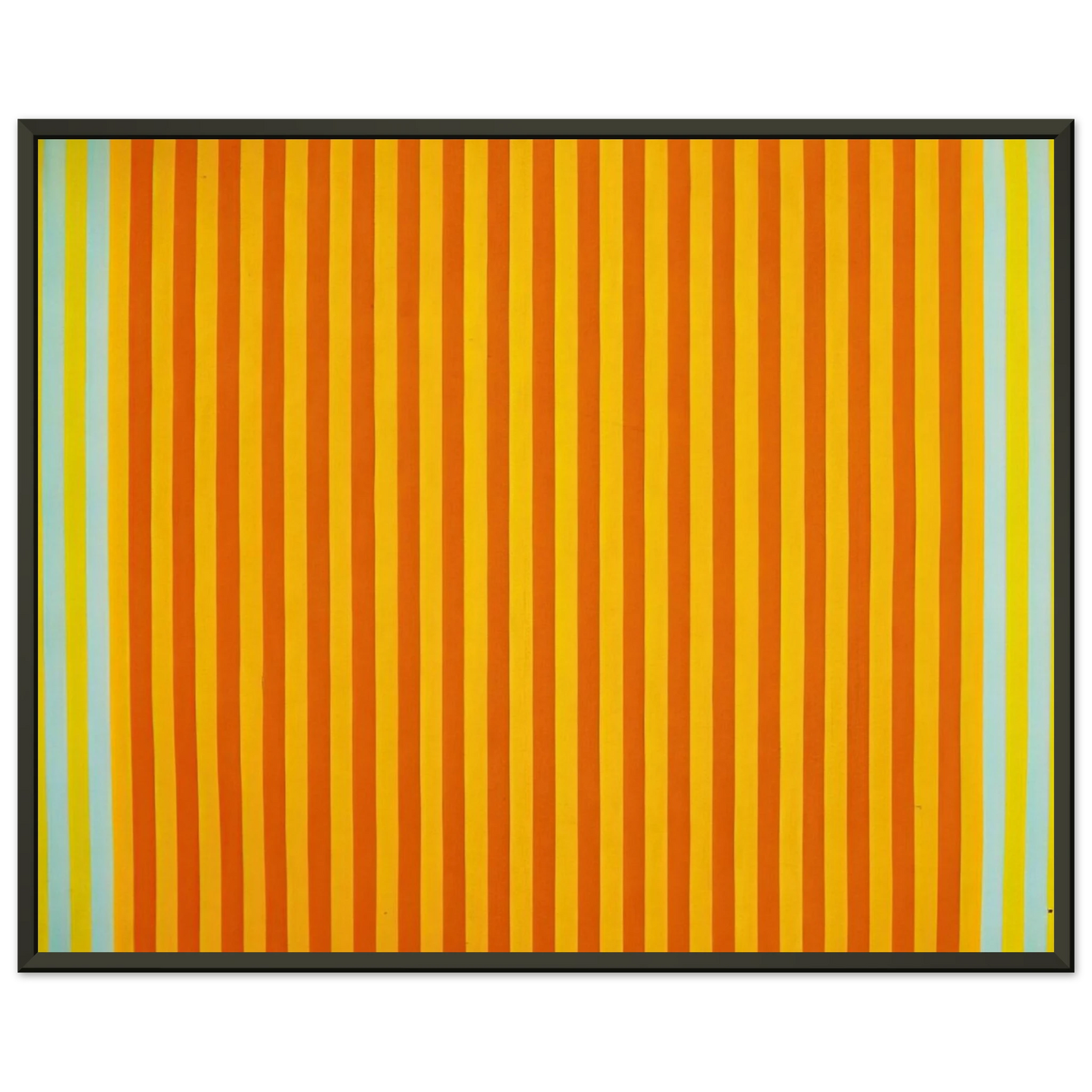 Gene Davis Sunball 1960 Framed Art Print - Aluminum Frame - 60x80 cm / 24x32 inches