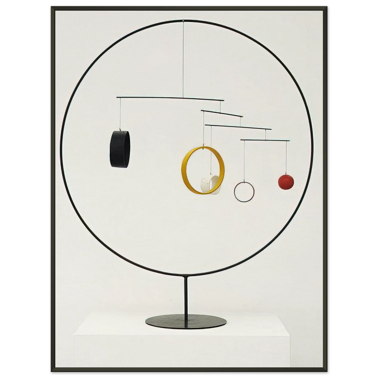 Alexander Calder MOBILE 1934 Framed Art Print - Aluminum Frame - 40x50 cm / 16x20 inches
