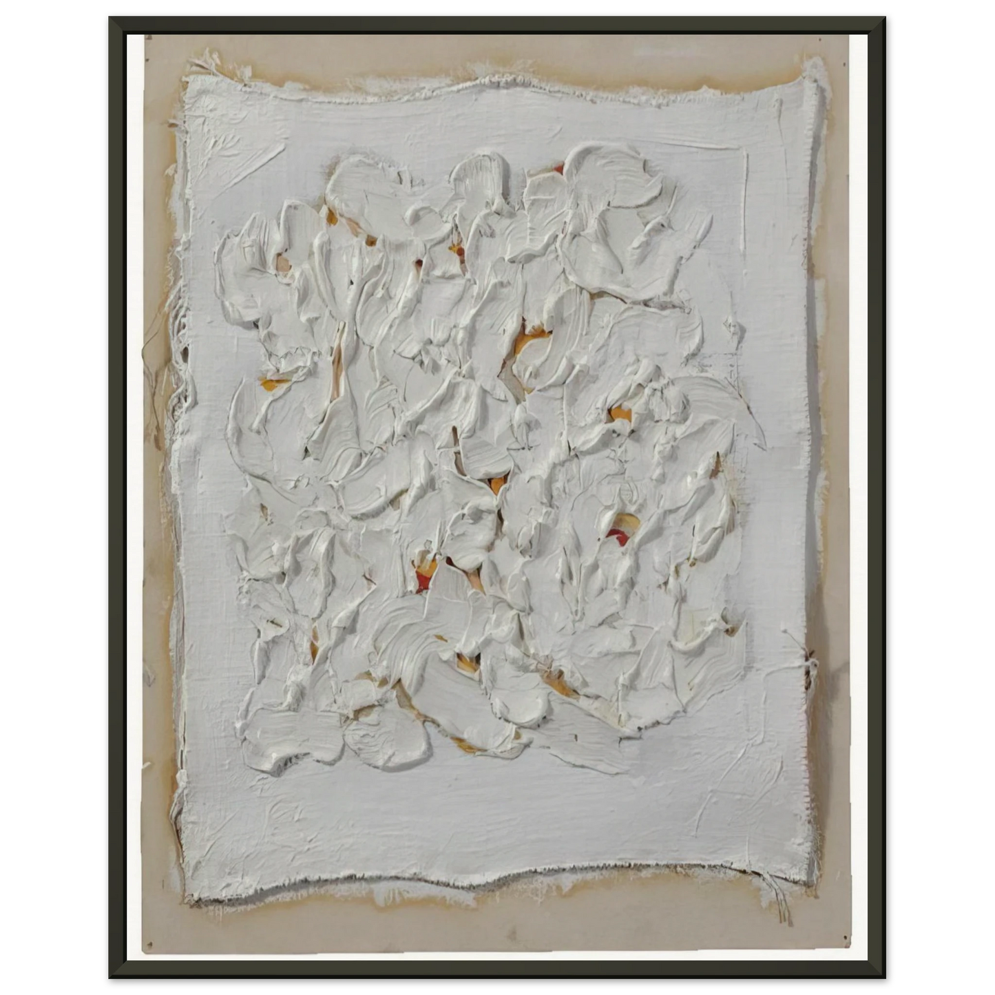 Robert Ryman Untitled Minimalism Framed Art Print - Aluminum Frame - 70x100 cm / 28x40 inches