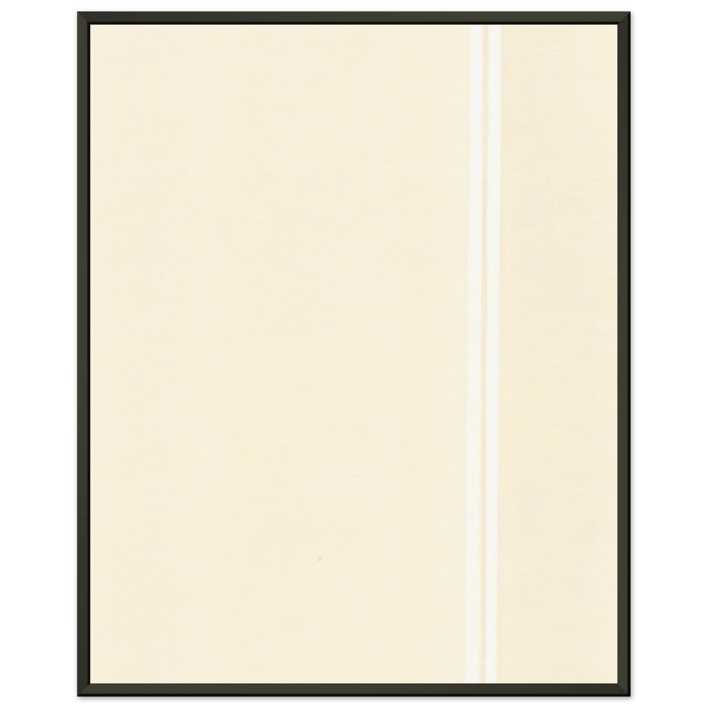Barnett Newman The Station of the Cross Ninth Station Framed Art Print - Aluminum Frame - 60x80 cm / 24x32 inches