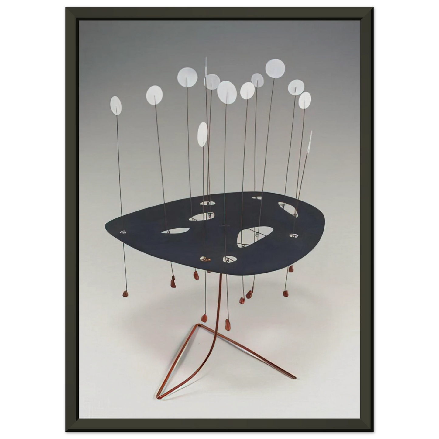 Alexander Calder ASPEN 1948 Framed Art Print - Aluminum Frame - 40x50 cm / 16x20 inches