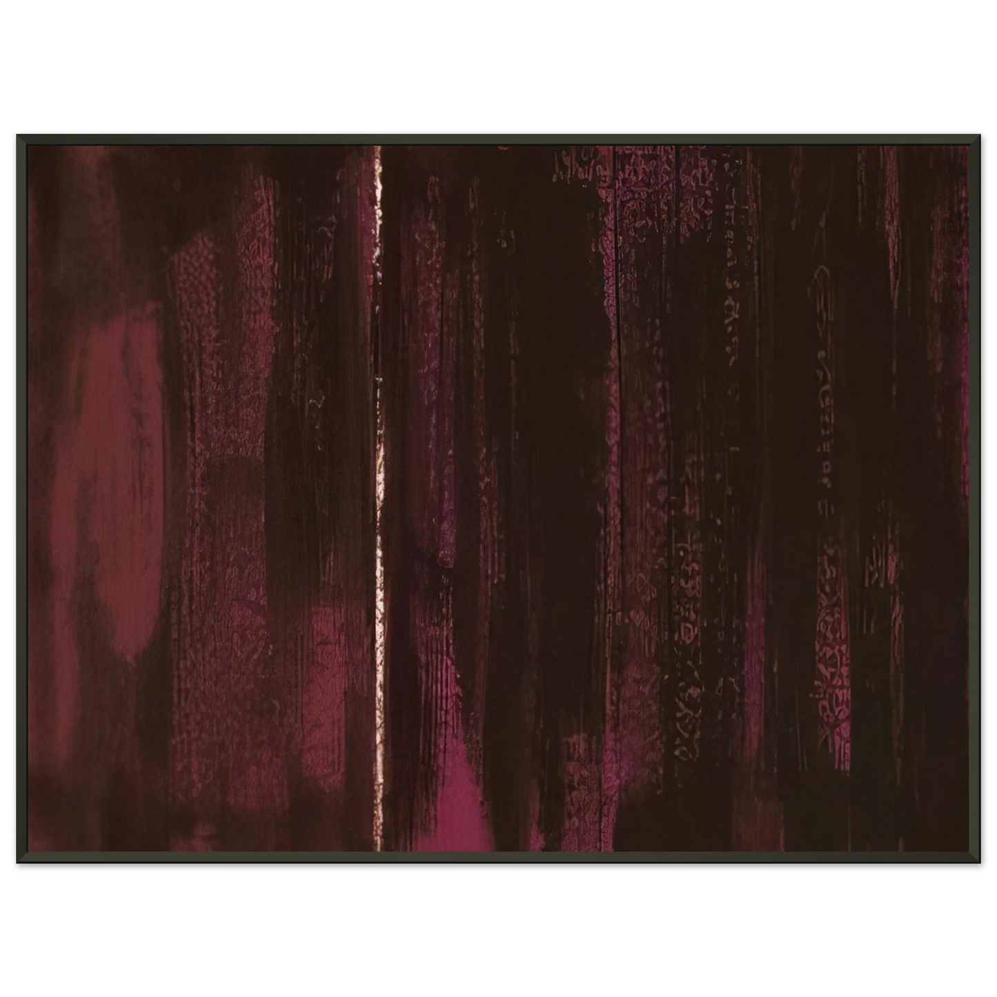 Barnett Newman Untitled 2 Framed Art Print - Aluminum Frame - 40x50 cm / 16x20 inches