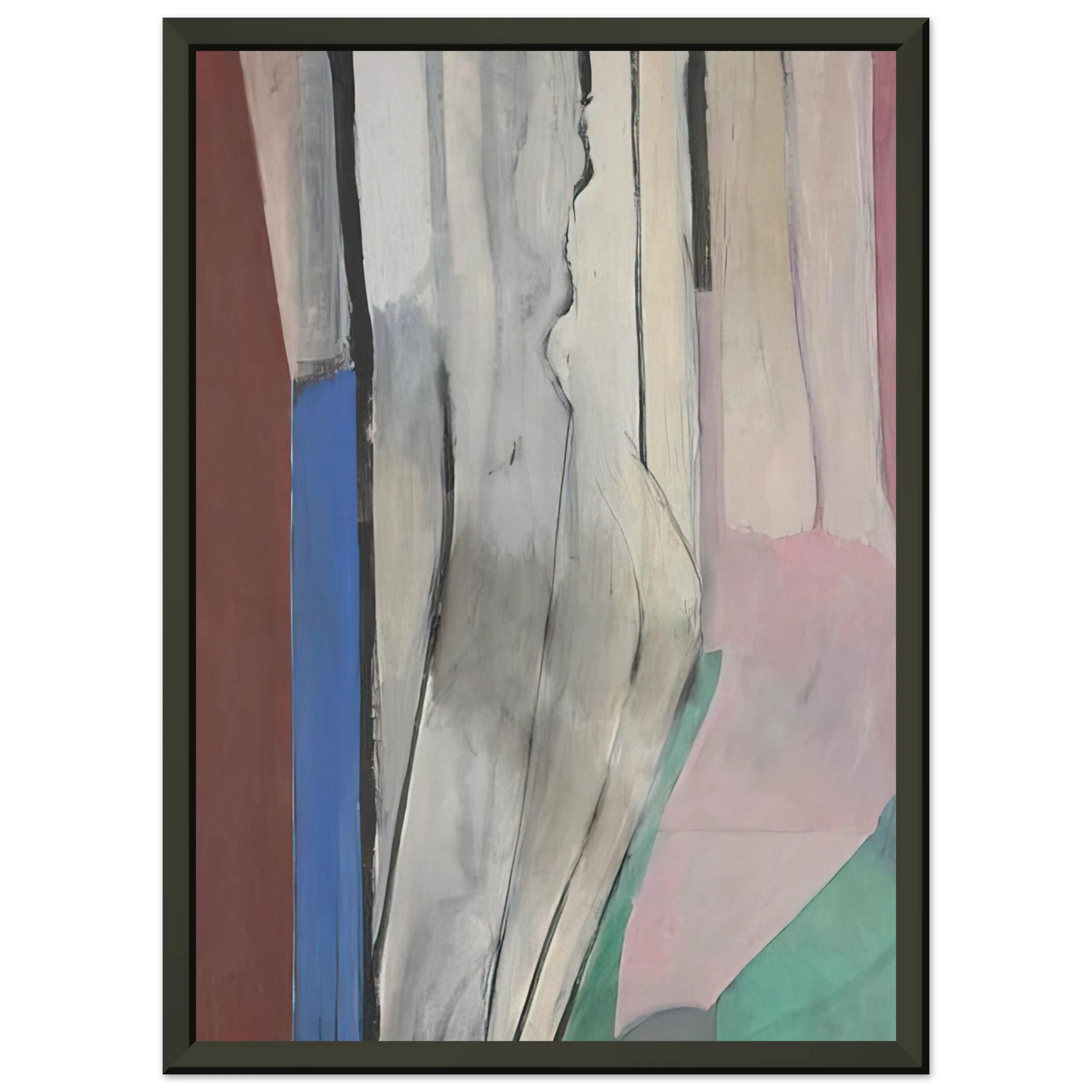 Richard Diebenkorn Ocean Park 6 Framed Art Print - Aluminum Frame - 60x80 cm / 24x32 inches