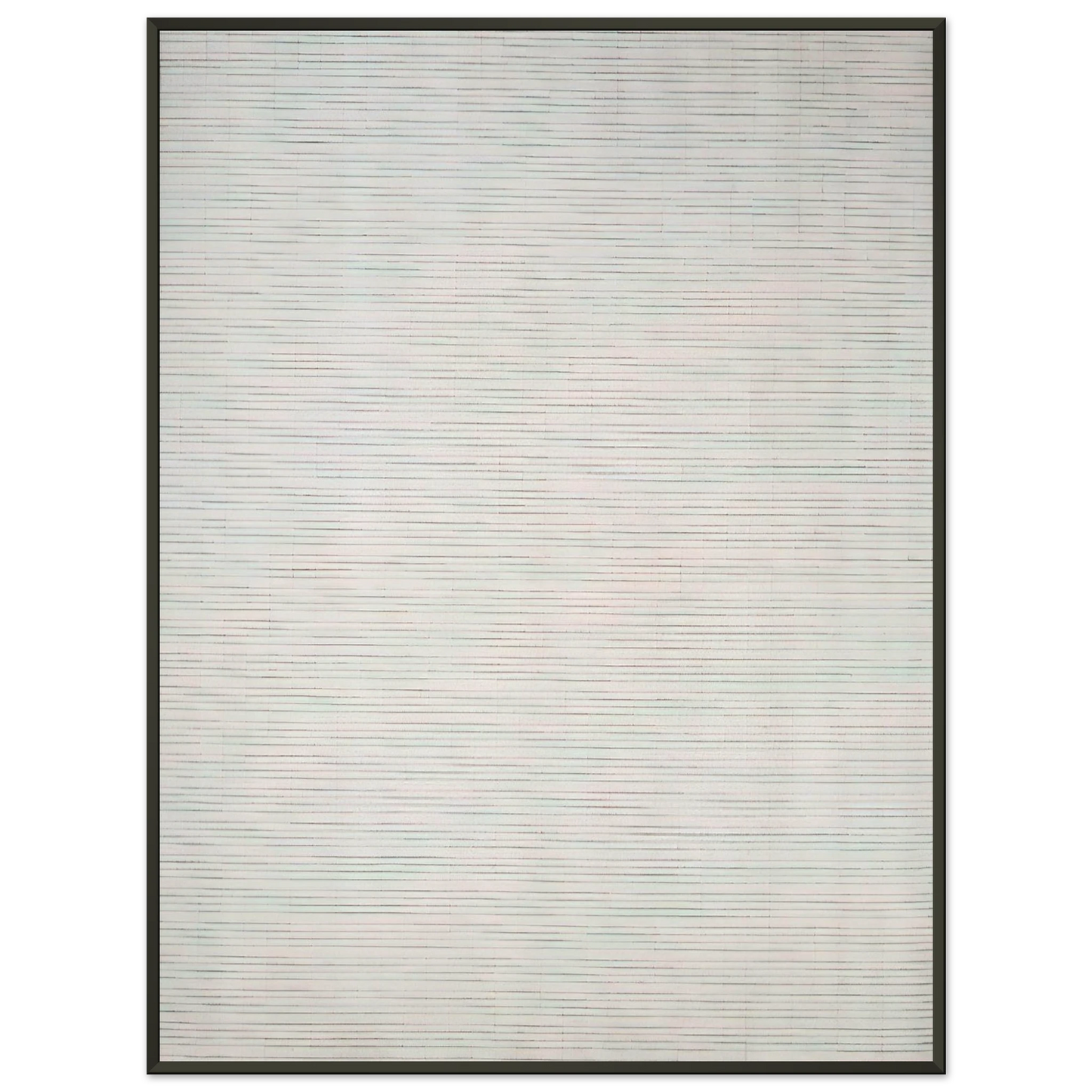Agnes Martin Leaves Framed Art Print - Aluminum Frame - 40x50 cm / 16x20 inches