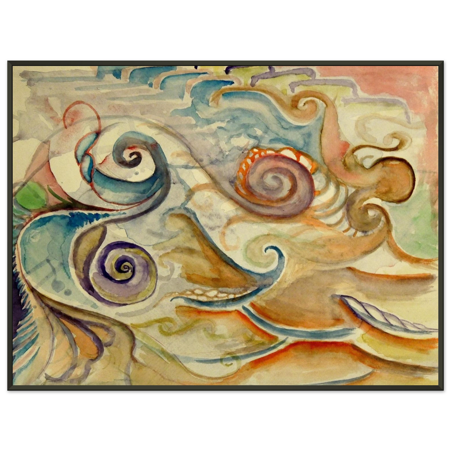 Walter Inglis Anderson Walter Anderson Framed Art Print - Aluminum Frame - 70x100 cm / 28x40 inches