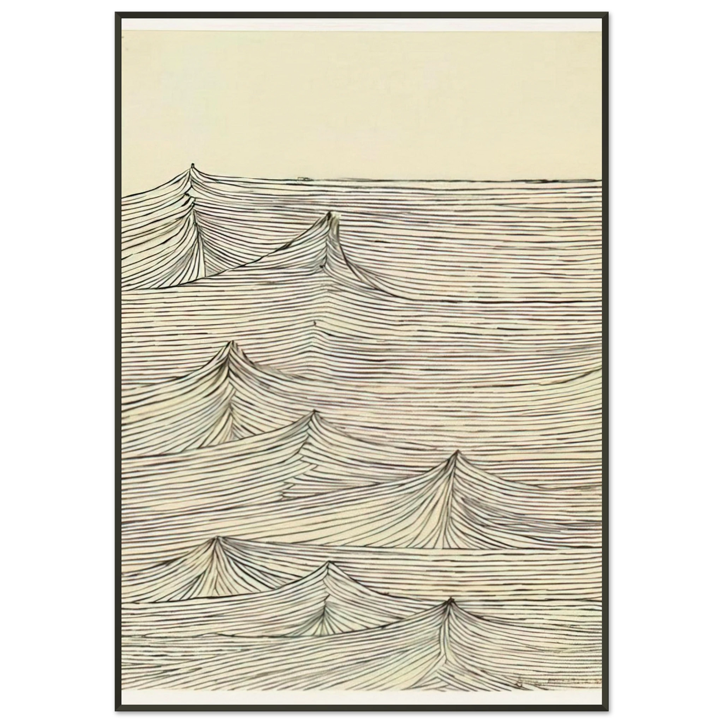 Louise Bourgeois UNTITLED 2 Framed Art Print - Aluminum Frame - 21x29.7 cm / 8x12"