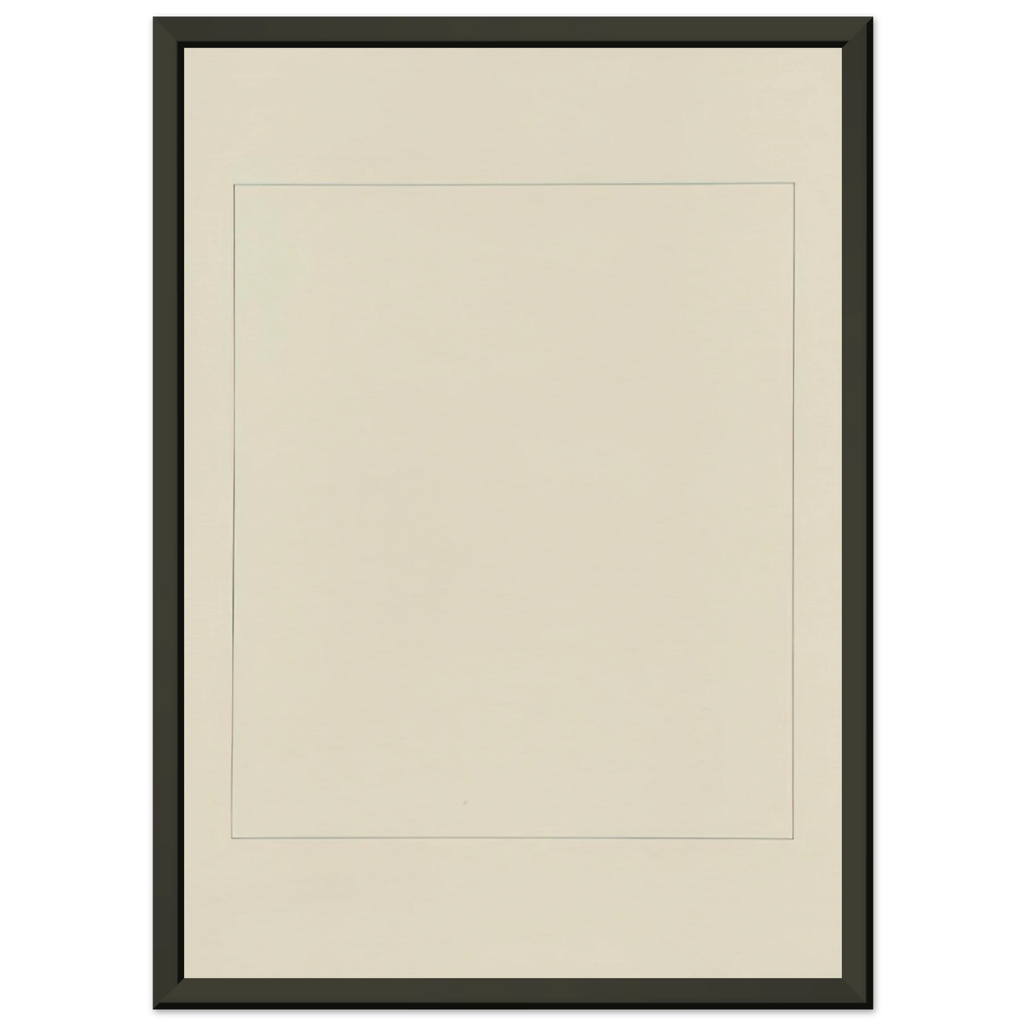 Robert Mangold 104 PERIMETER SERIES Framed Art Print - Aluminum Frame - 40x50 cm / 16x20 inches